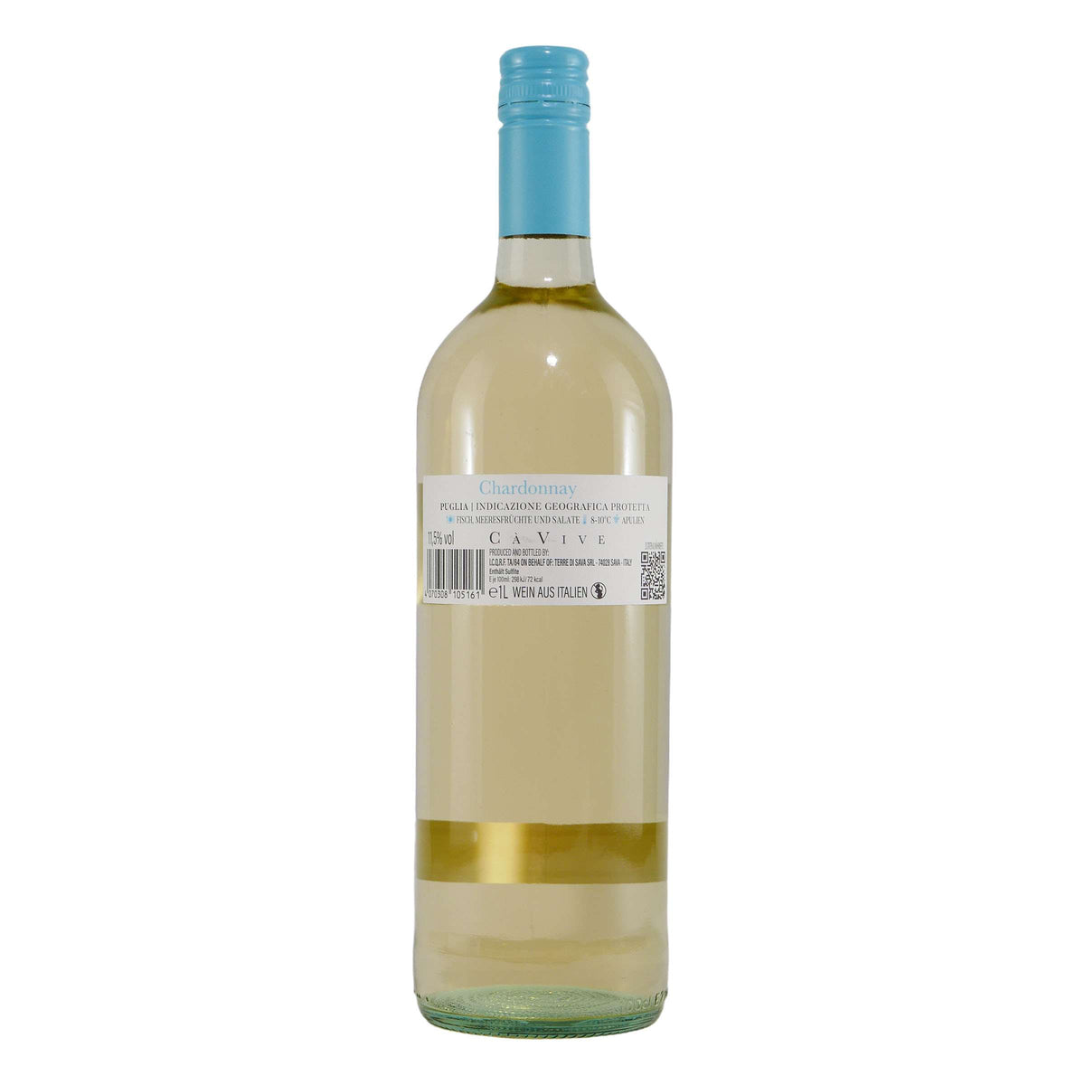 Cá Vine Chardonnay IGP -trocken- (6 x 1,0L)