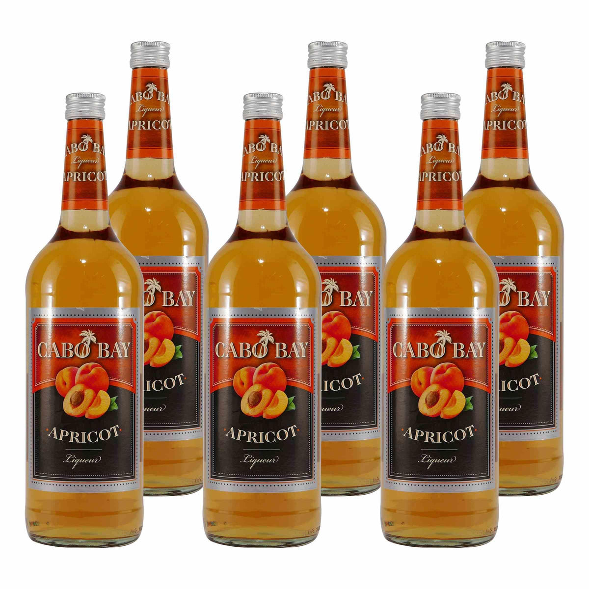 Cabo Bay Apricot Liqueur (6 x 1,0L)