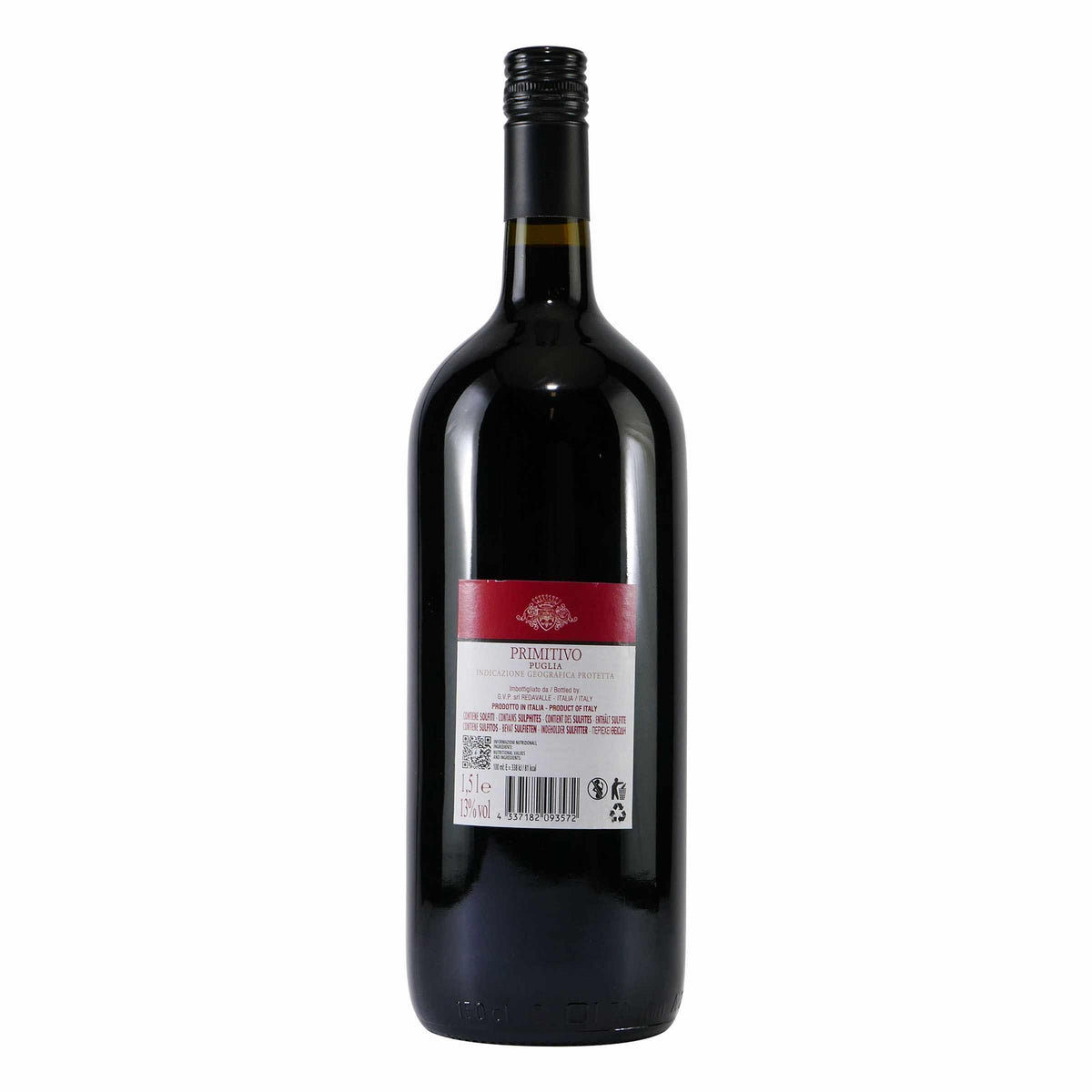 Casalina di Siziano Primitivo IGP -trocken- 1,5L