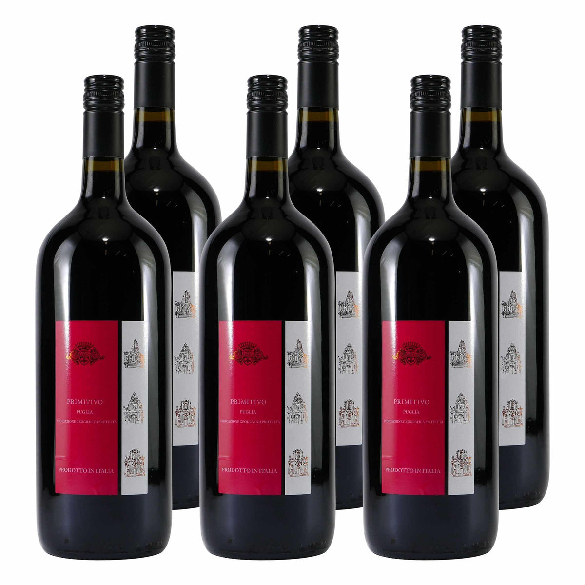 Casalina di Siziano Primitivo IGP -trocken- (6 x 1,5L)