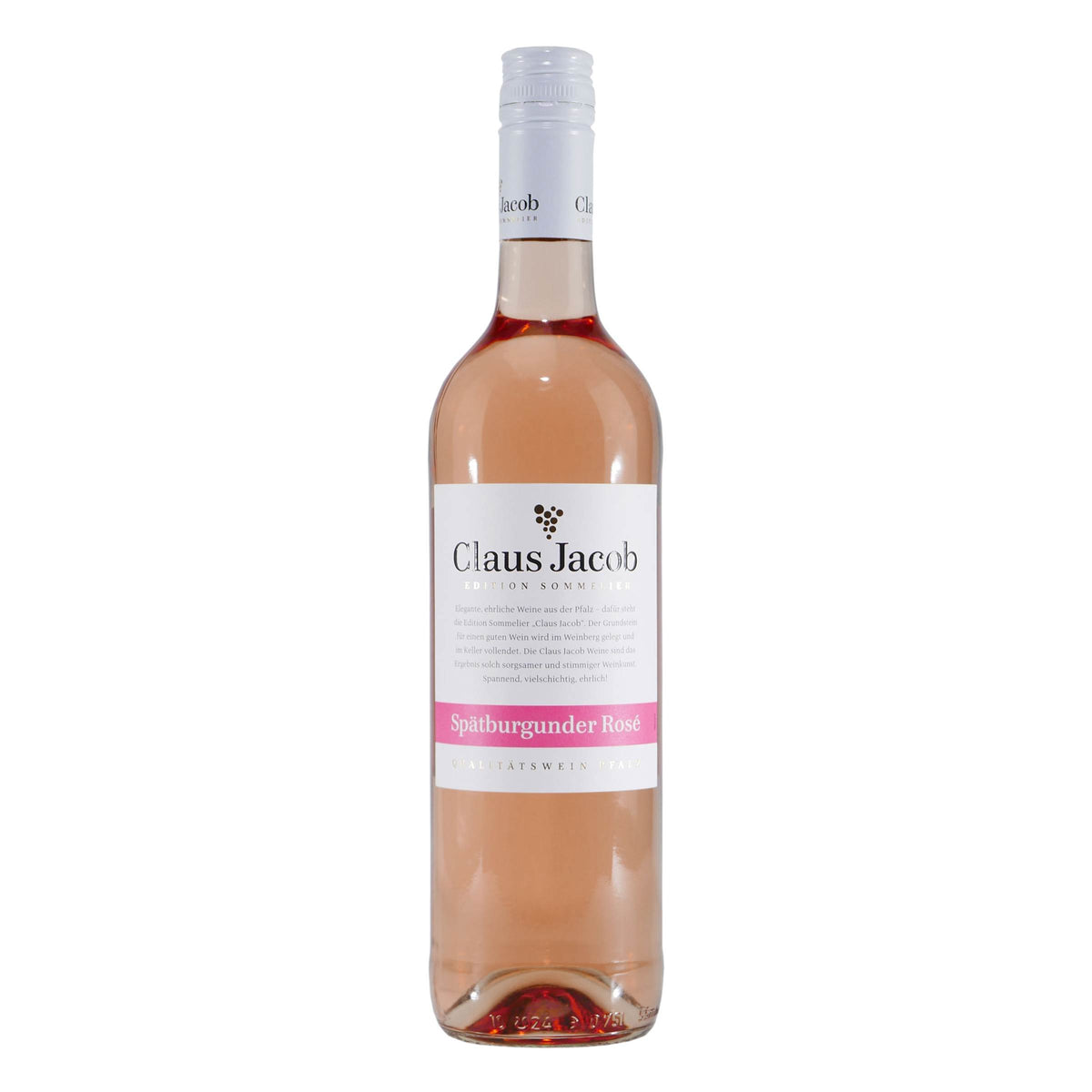 Claus Jacob Spätburgunder Rosé QbA -trocken- (6 x 0,75L)