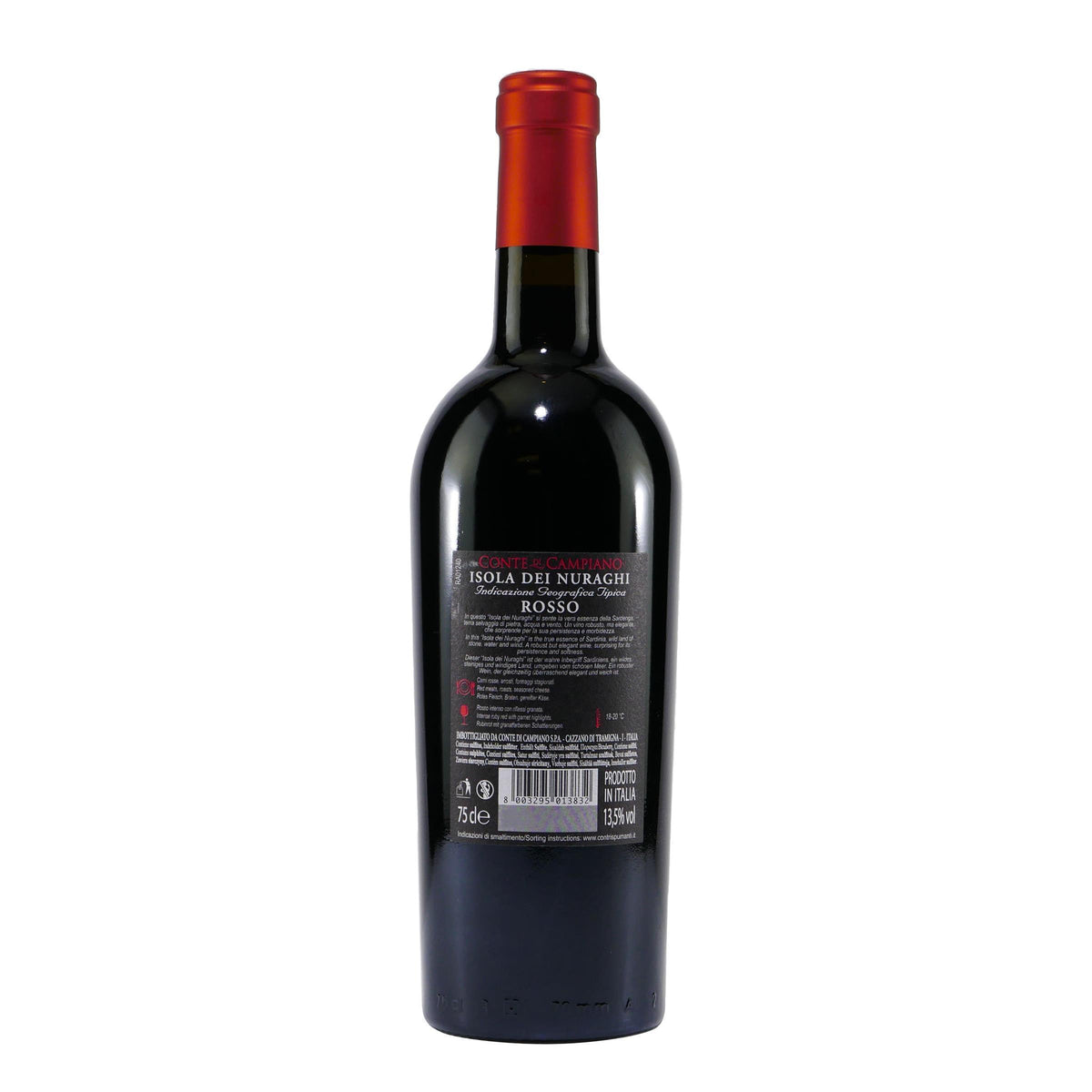 Conte di Campiano Isola dei Nuraghi Rosso (6 x 0,75L)
