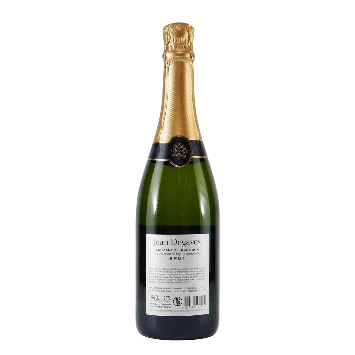 Jean Degaves Crémant de Bordeaux Brut (6 x 0,75L)