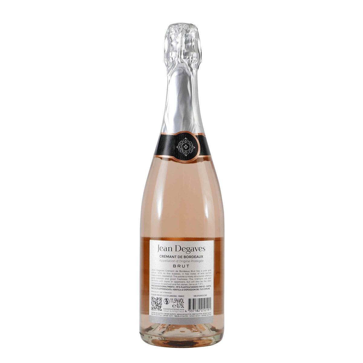 Jean Degaves Crémant de Bordeaux Rosé (6 x 0,75L)