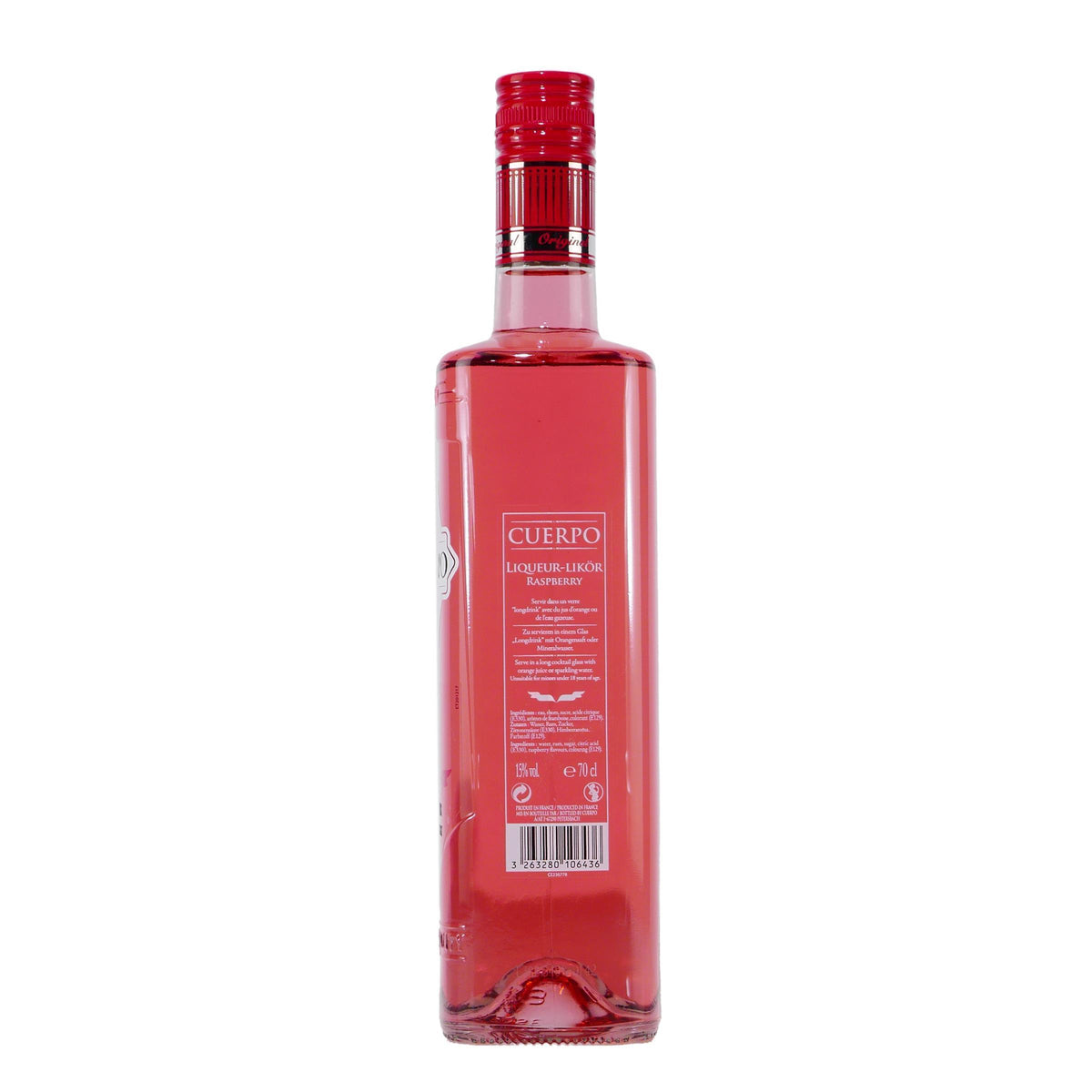 Cuerpo Raspberry (Himbeer) Likör