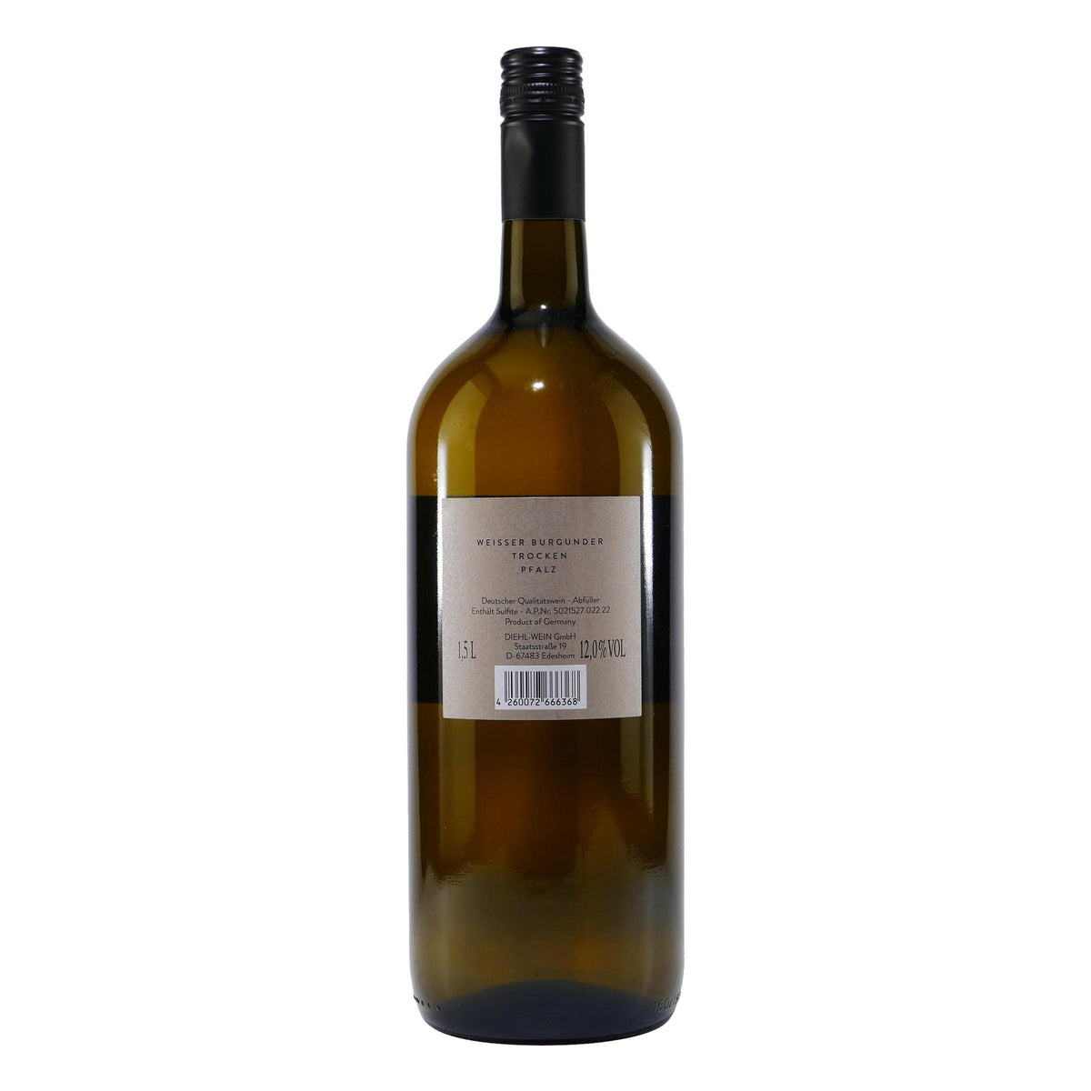 Diehl Weisser Burgunder -trocken- 1,5L