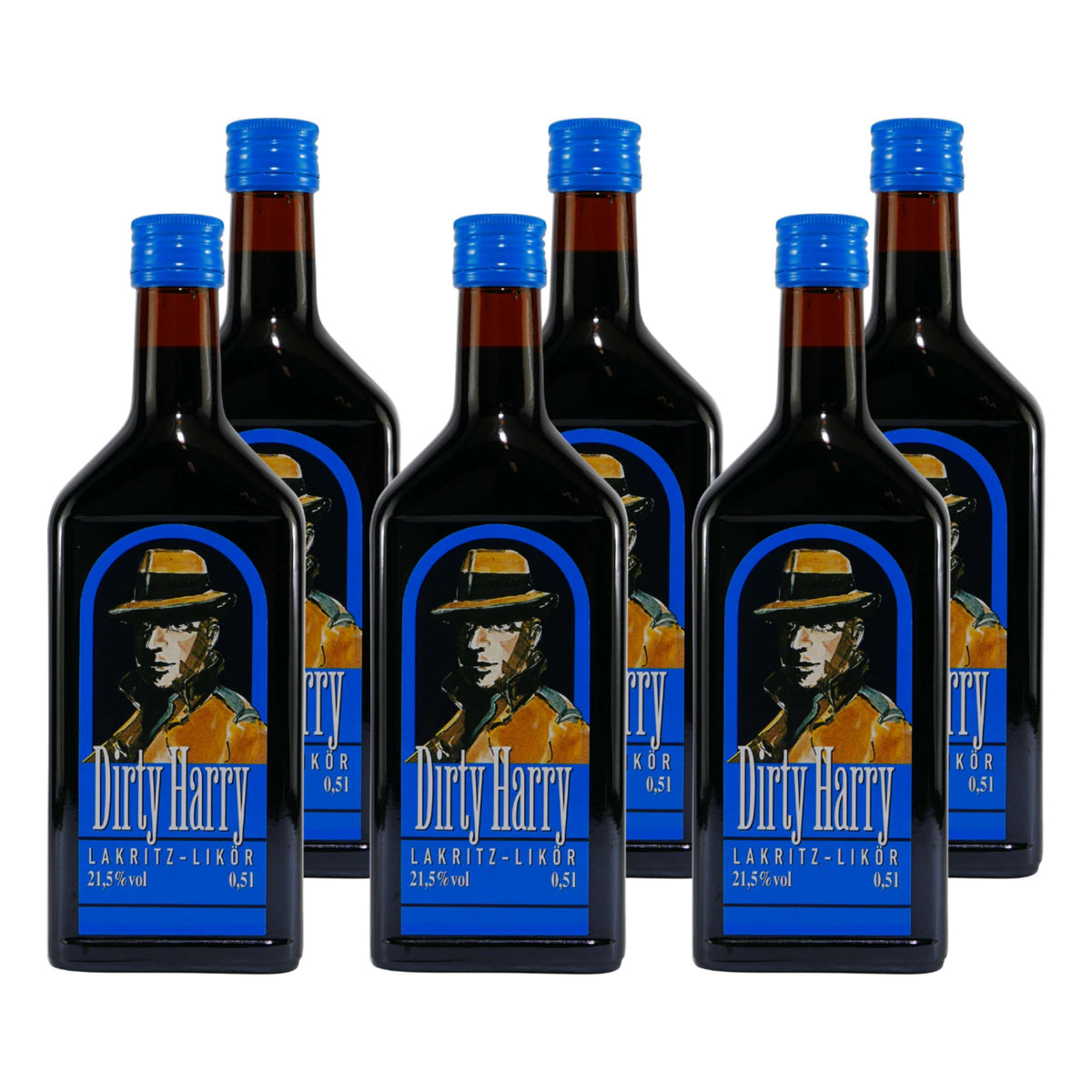 Dirty Harry Lakritz-Likör (6 x 0,5L)