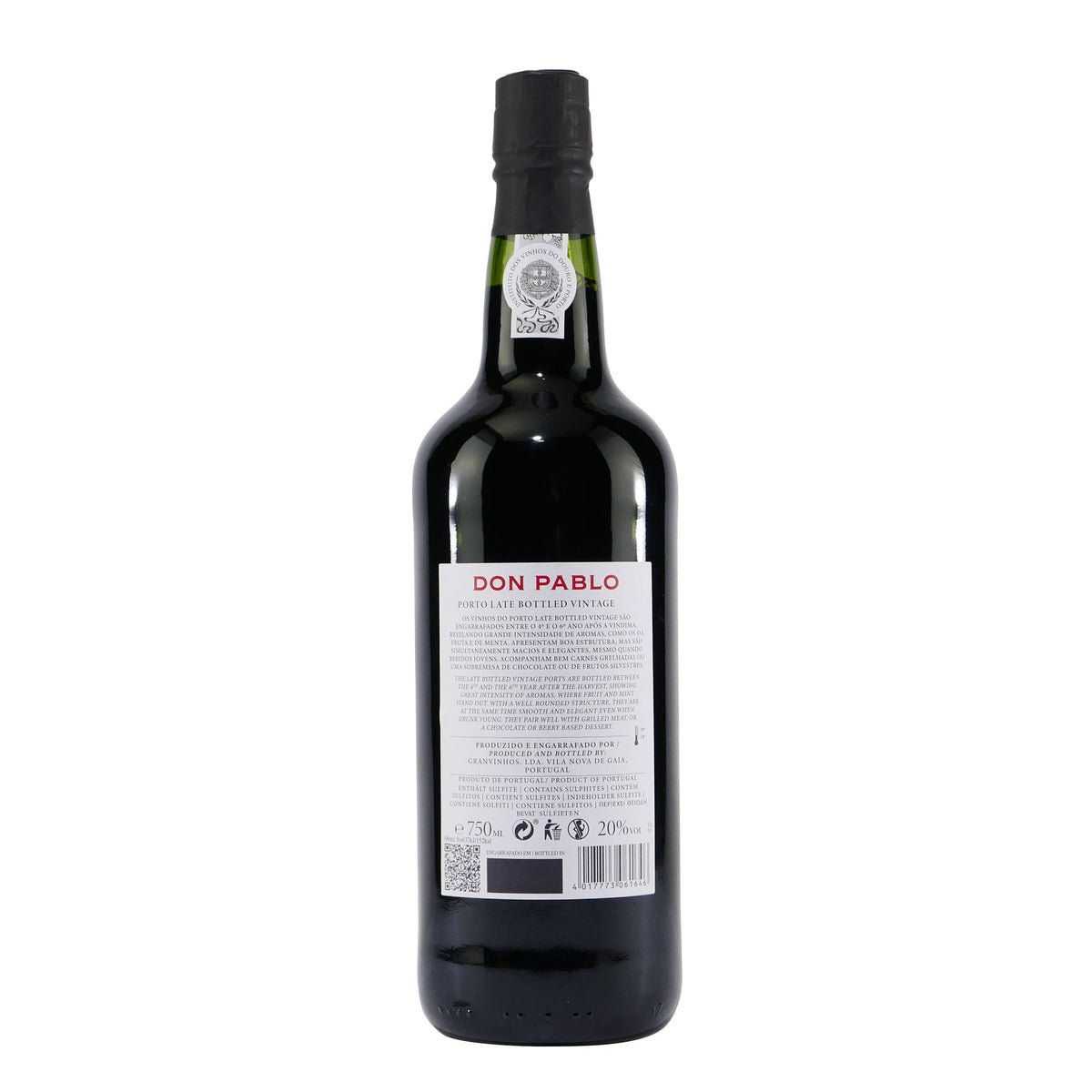 Don Pablo Portwein LBV mit Geschenk-Holzkiste