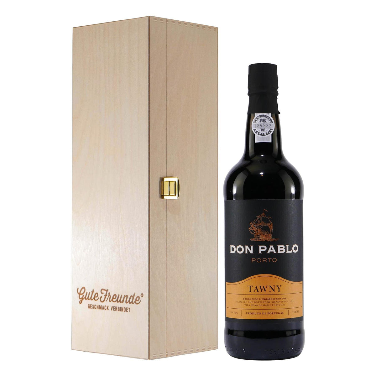 Don Pablo Portwein -TAWNY- mit Geschenk-Holzkiste