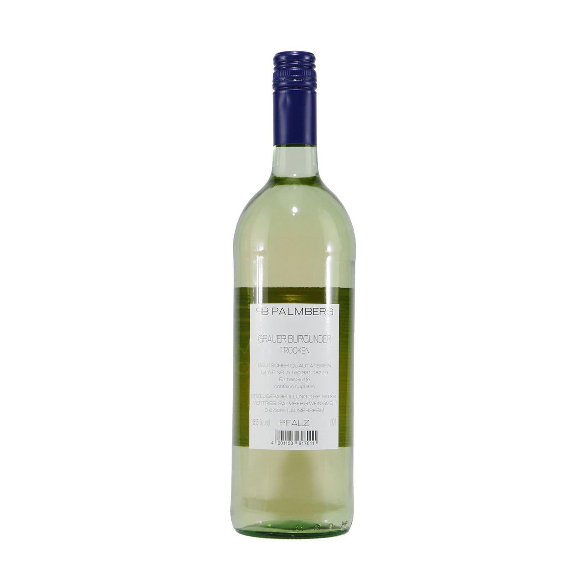 Palmberg Grauer Burgunder QbA -trocken- (6 x 1,0L)