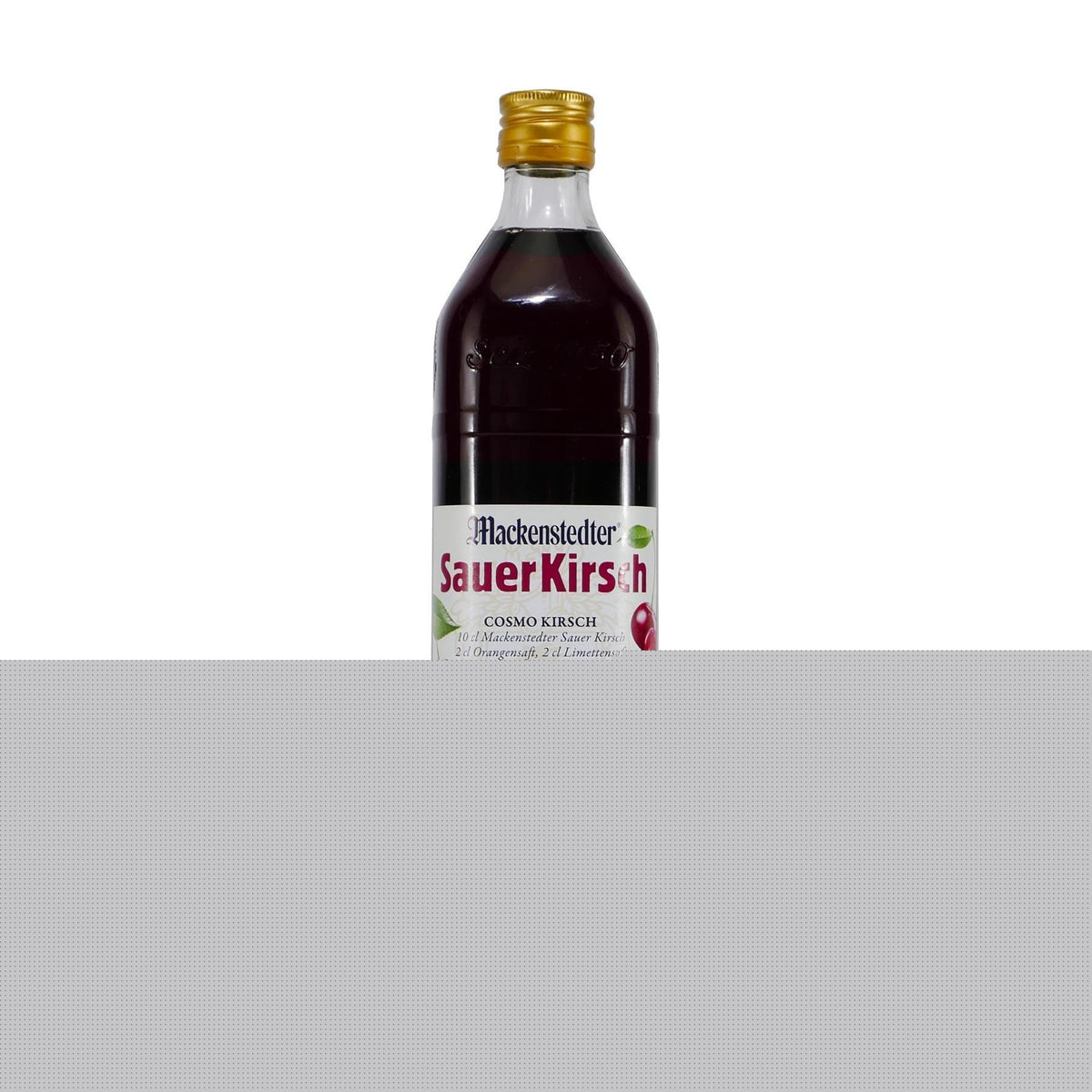 Mackenstedter Sauer Kirsch Likör mit Geschenk-Holzkiste