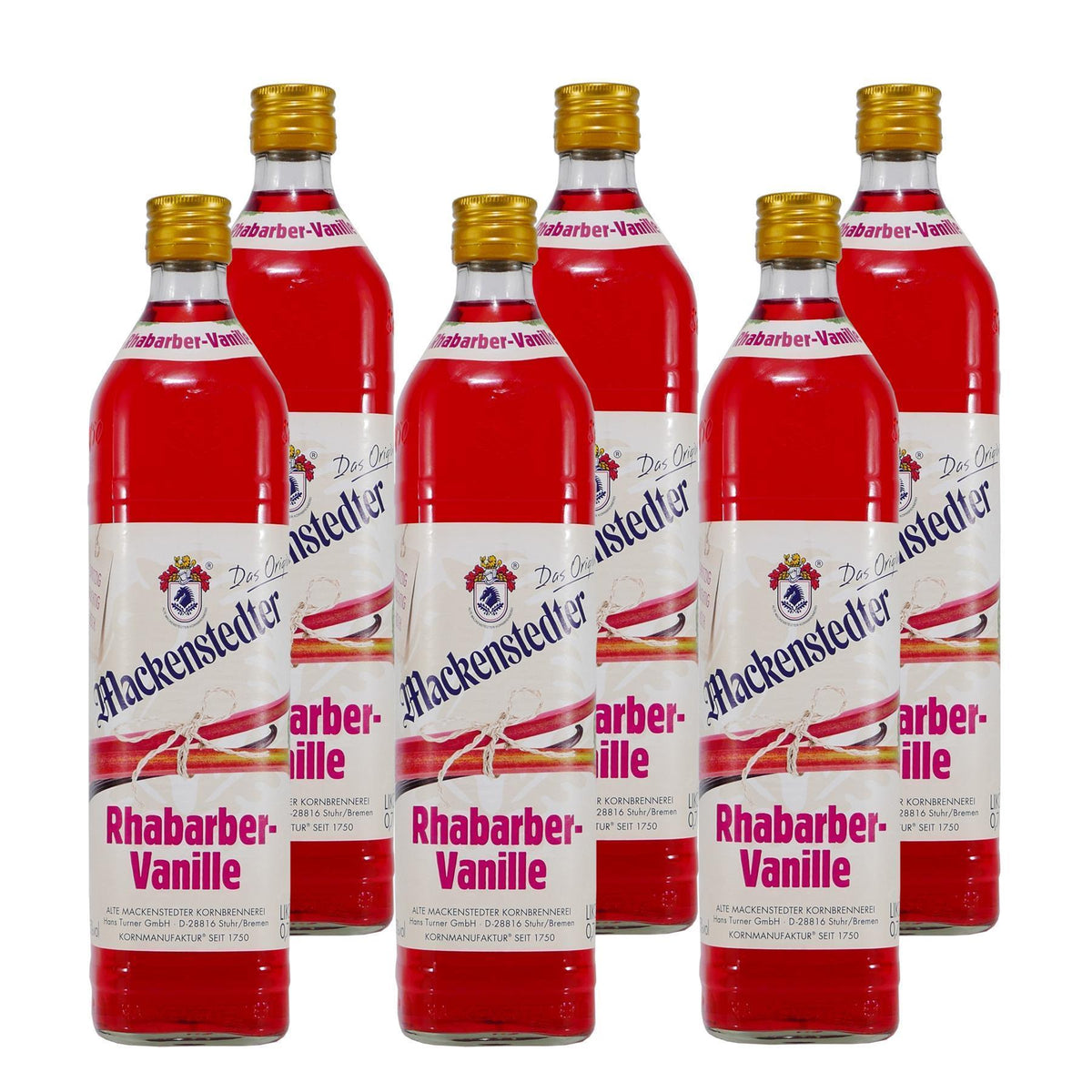 Mackenstedter Rhabarber-Vanille (6 x 0,7L)