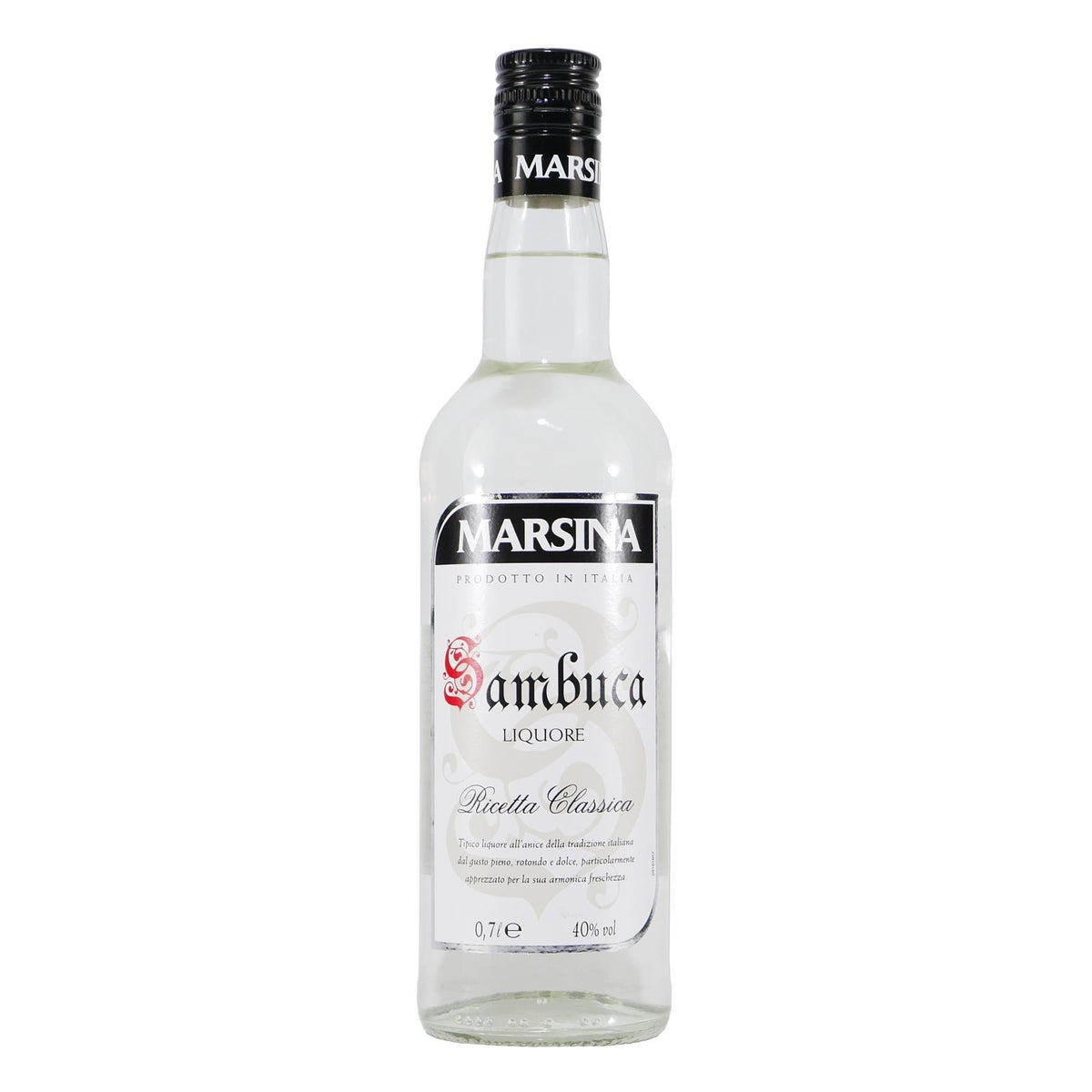 Marsina Sambuca Liquore mit Geschenk-HK