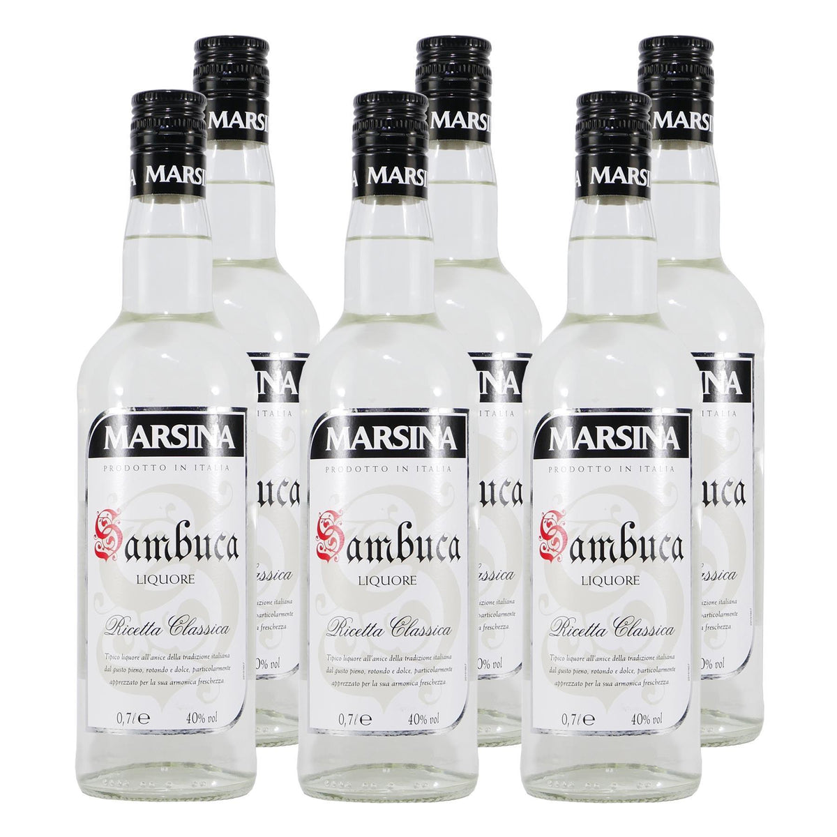Marsina Sambuca Liquore (6 x 0,7L)