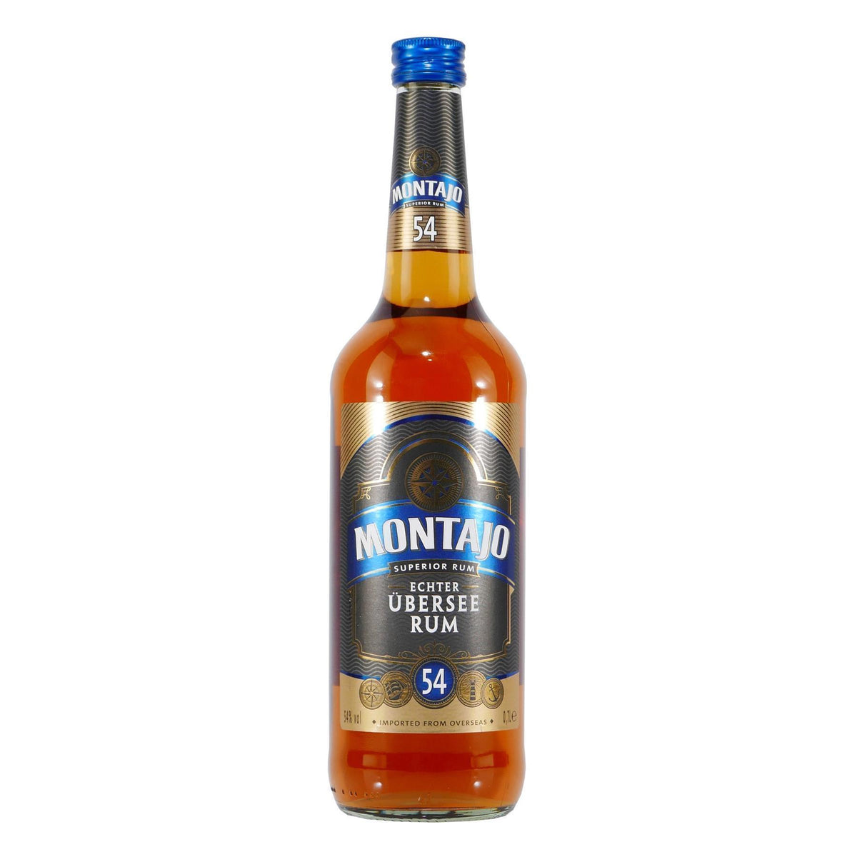 Montajo Echter Übersee Rum 54%