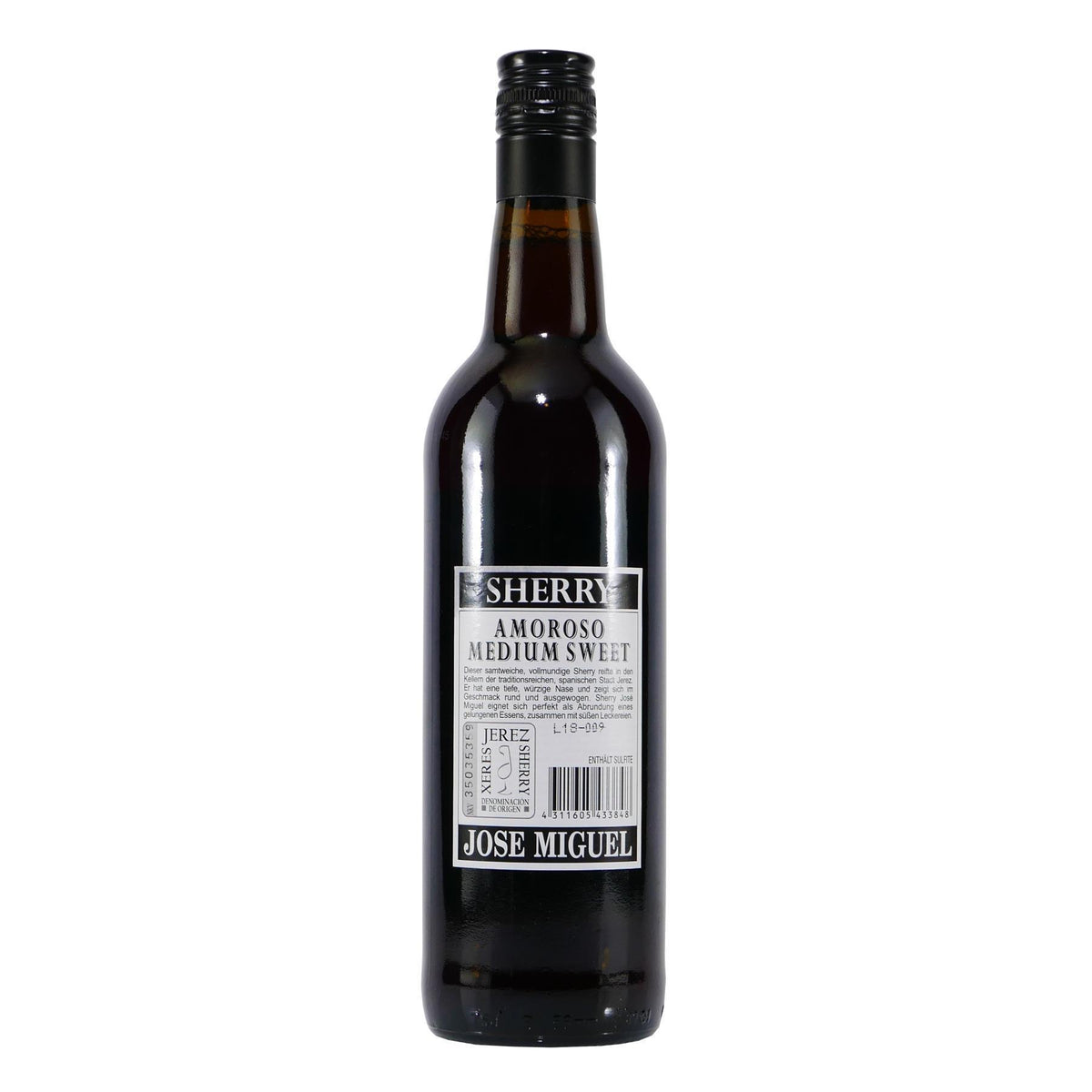 Jose Miguel Sherry -Amoroso Medium Sweet- (6 x 0,75L)