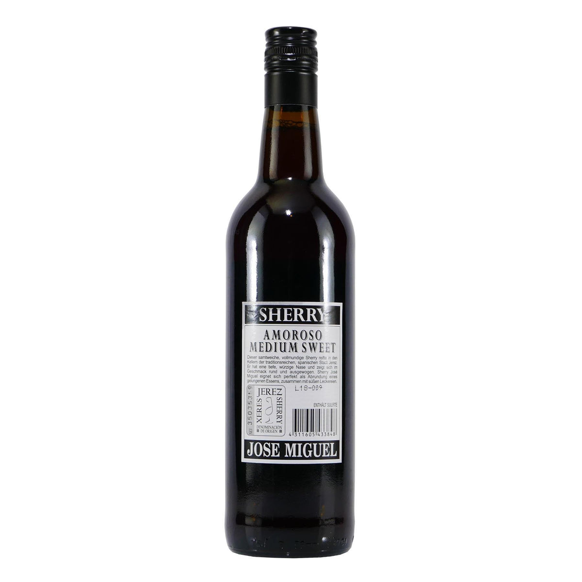 Jose Miguel Sherry -Amoroso Medium Sweet-