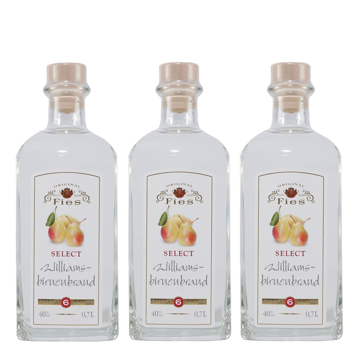 Fies Select Williams-Birnenbrand (3 x 0,7L)