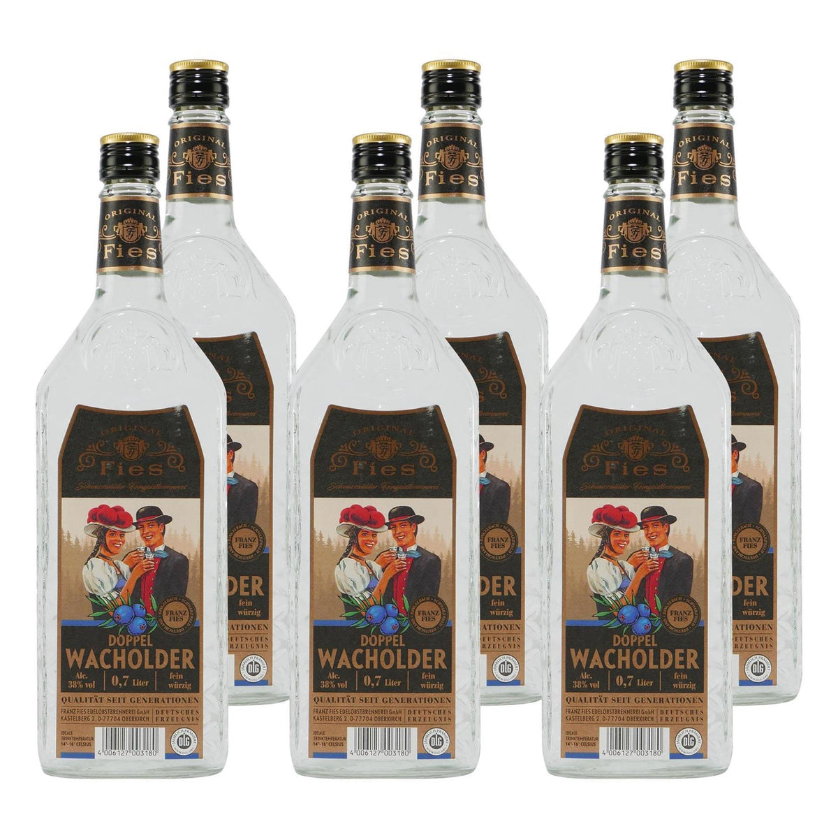 Fies Doppel Wacholder (6 x 0,7L)