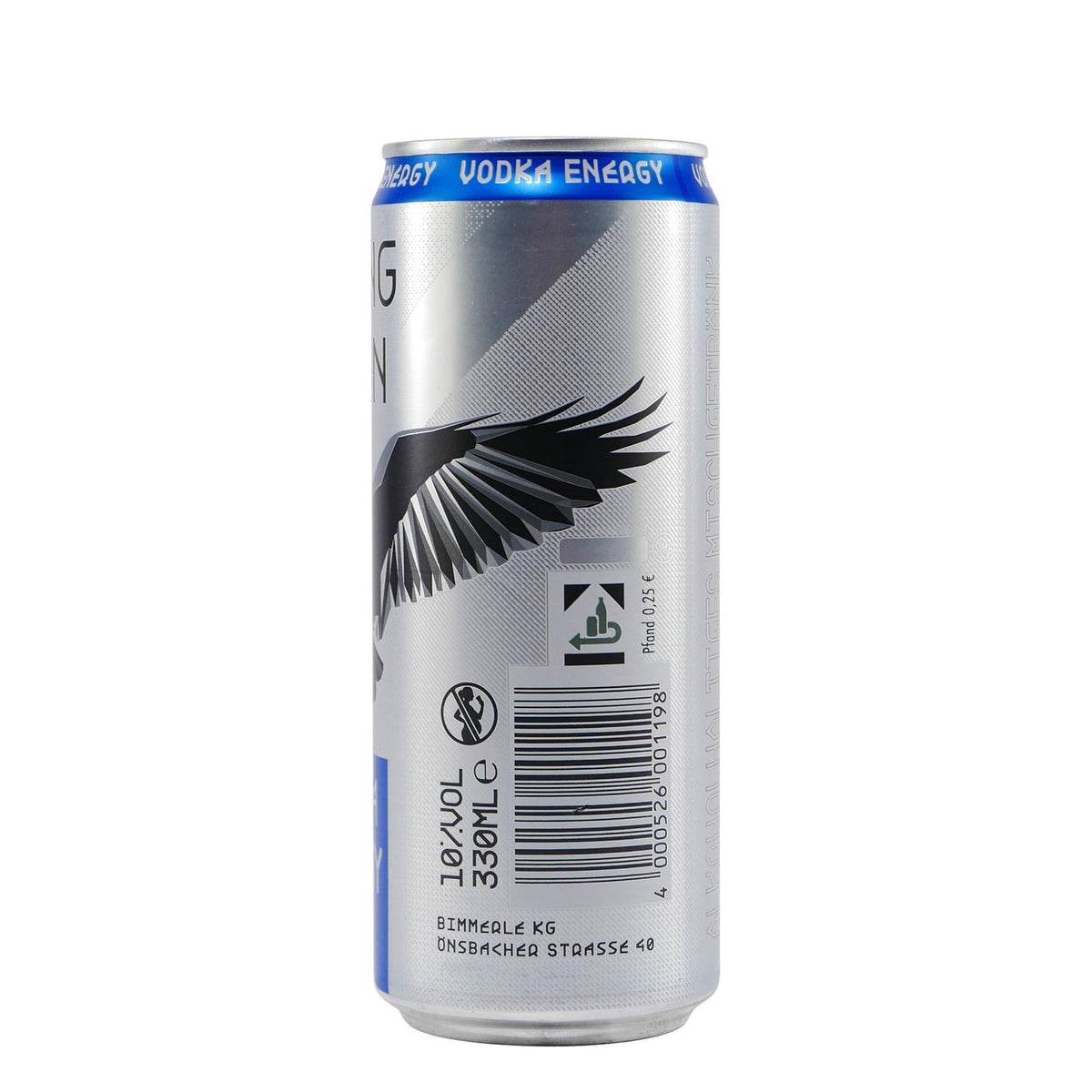Flying Raven Vodka-Energy (12 x 0,33L) EINWEG