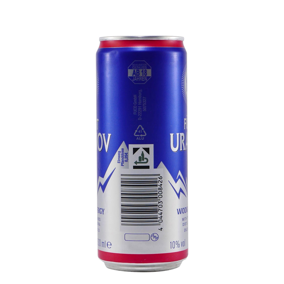 Fürst Uranov Wodka Energy (12 x 0,33L) EINWEG