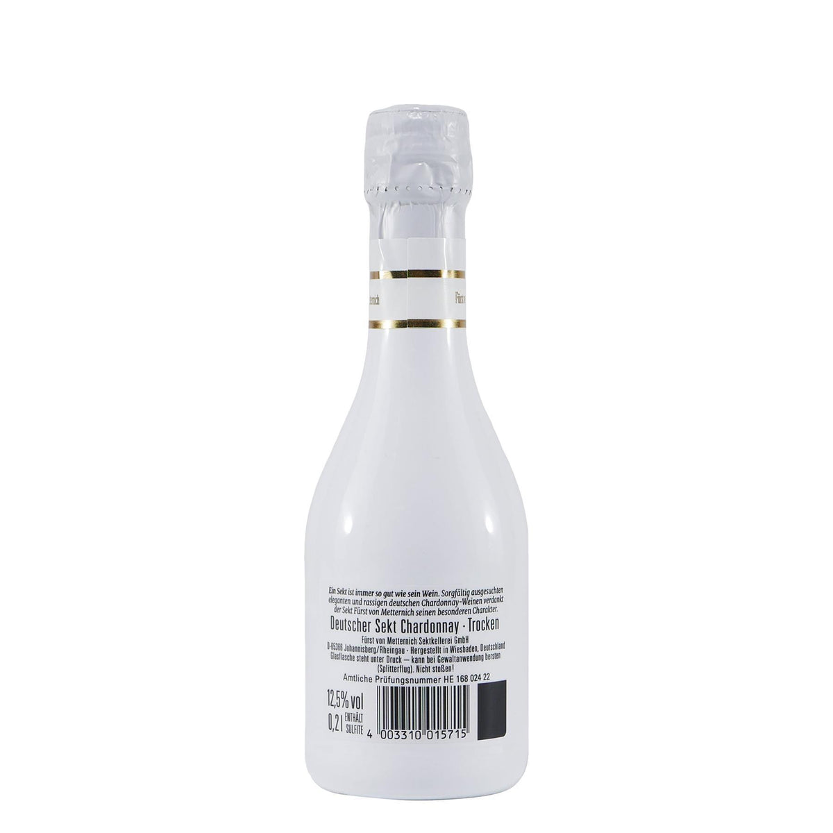 Fürst von Metternich Chardonnay Sekt -trocken- (12 x 0,2L)