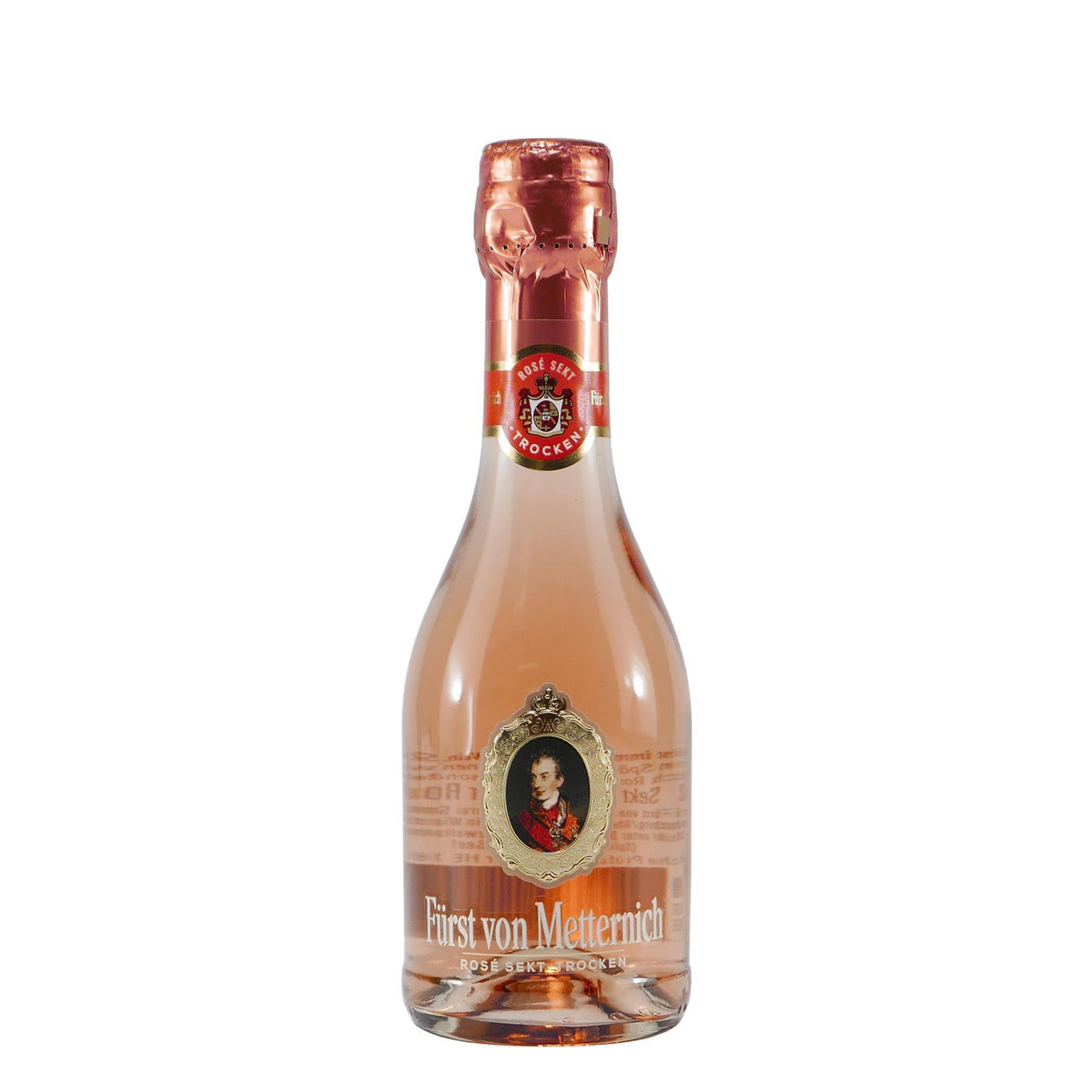 Fürst von Metternich Sekt Rosé -trocken- (12 x 0,2L)