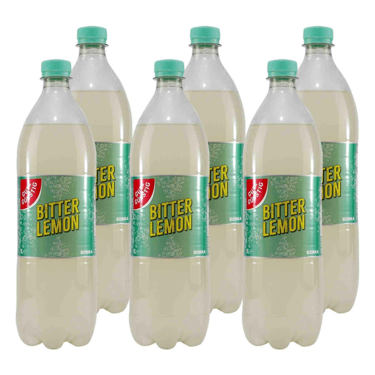 Gut & Günstig Bitter Lemon (6 x 1,0L) EINWEG