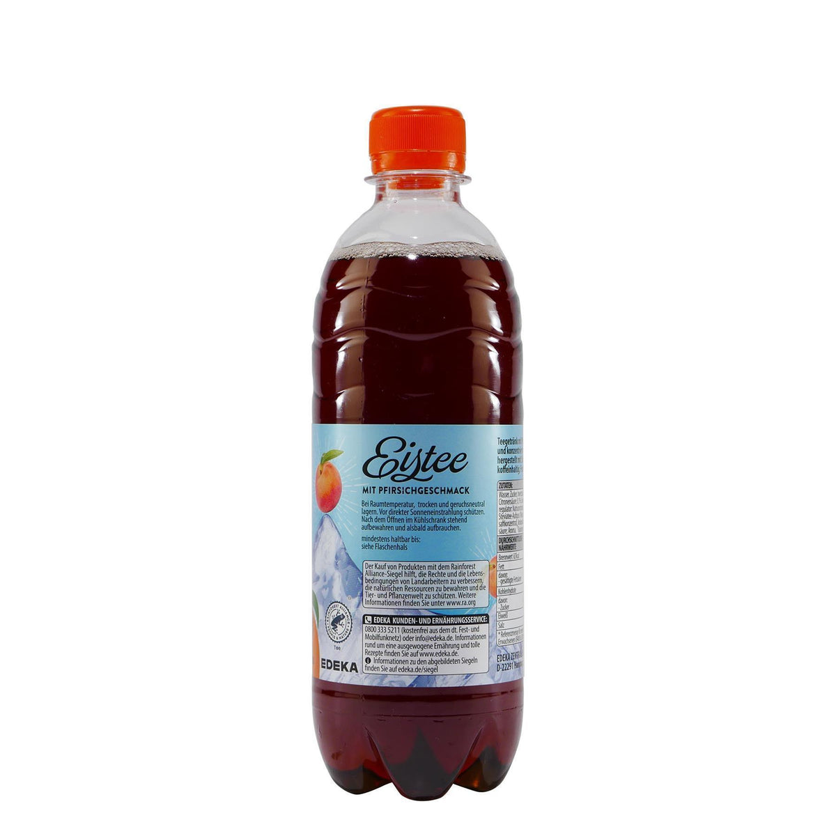 Gut & Günstig Eistee Pfirsich (6 x 0,5L) EINWEG