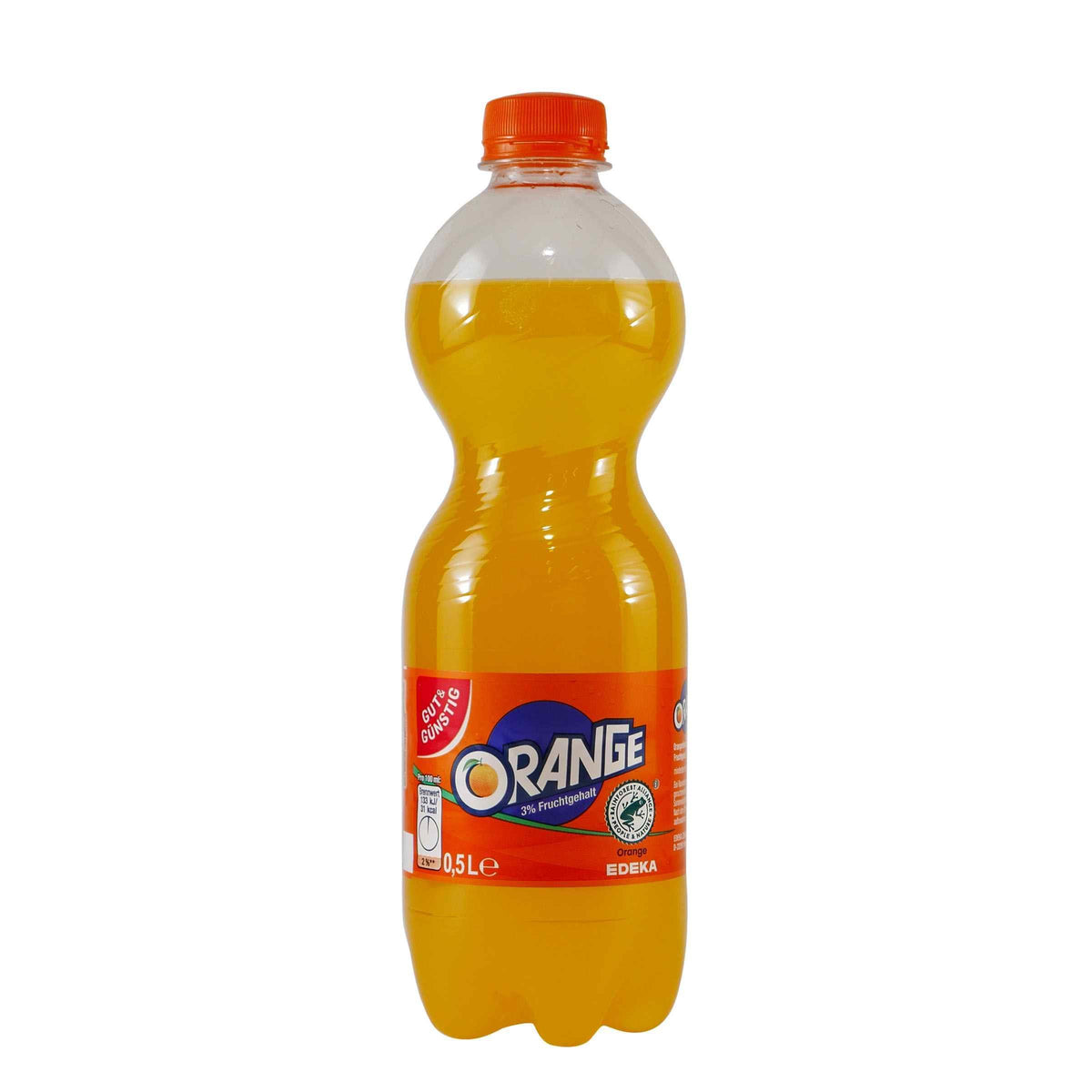 Gut & Günstig Orangen Limonade (9 x 0,5L) EINWEG