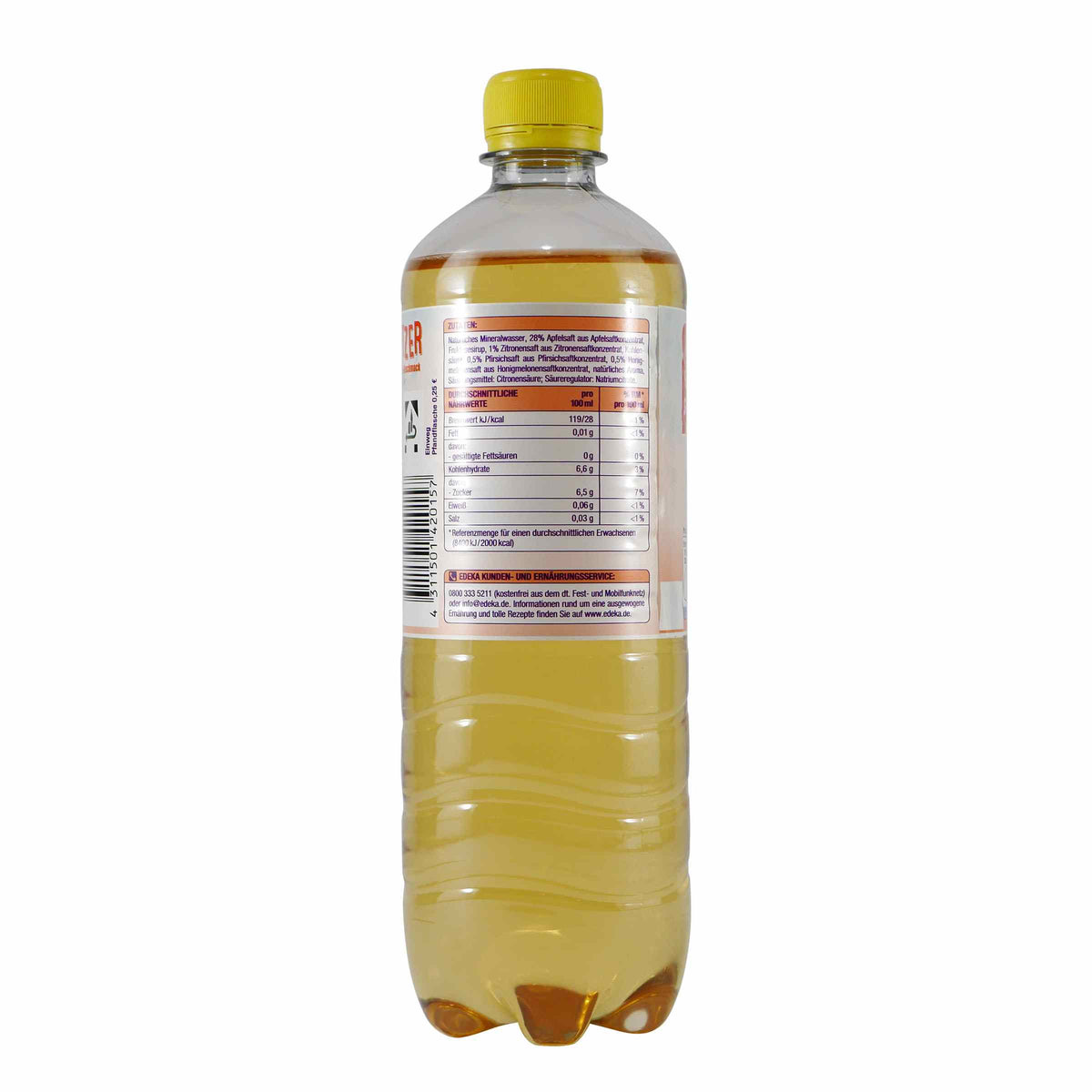 Gut & Günstig Spritzer Pfirsich-Melone (6 x 0,75L) EINWEG