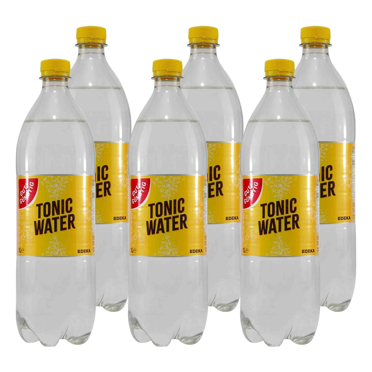 Gut & Günstig Tonic Water (6 x 1,0L) EINWEG