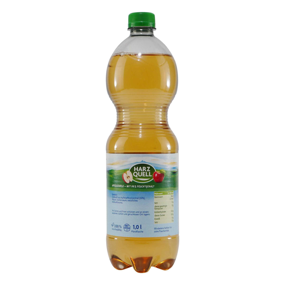 Harzquell Apfelschorle (12 x 1,0L) EINWEG