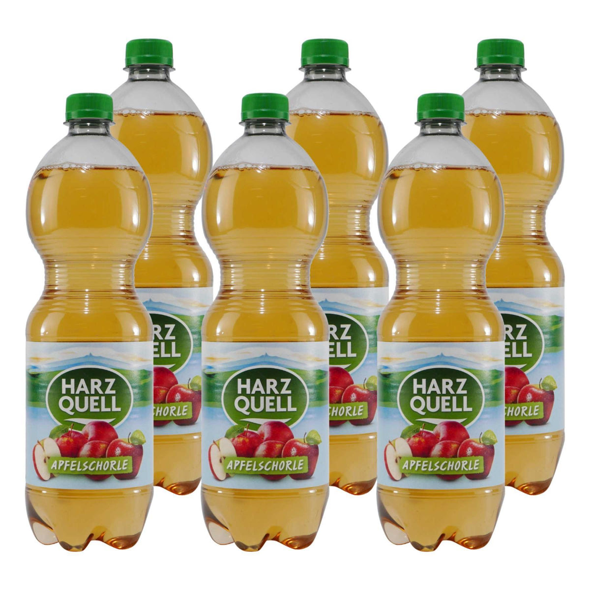 Harzquell Apfelschorle (12 x 1,0L) EINWEG