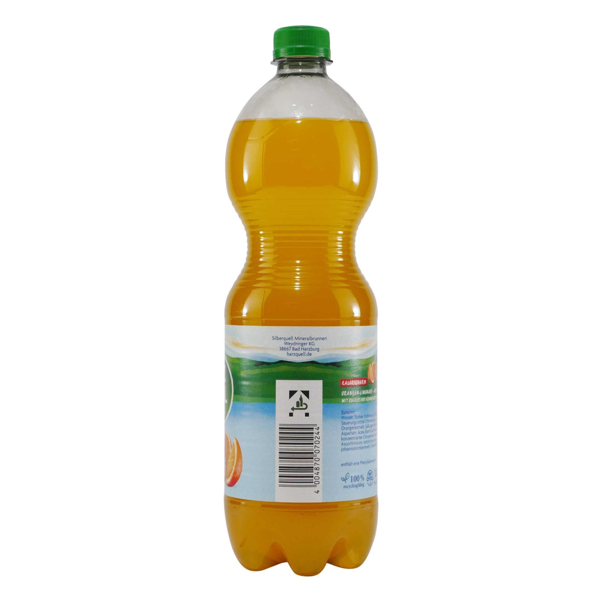 Harzquell Orangen Limonade (12 x 1,0L) EINWEG