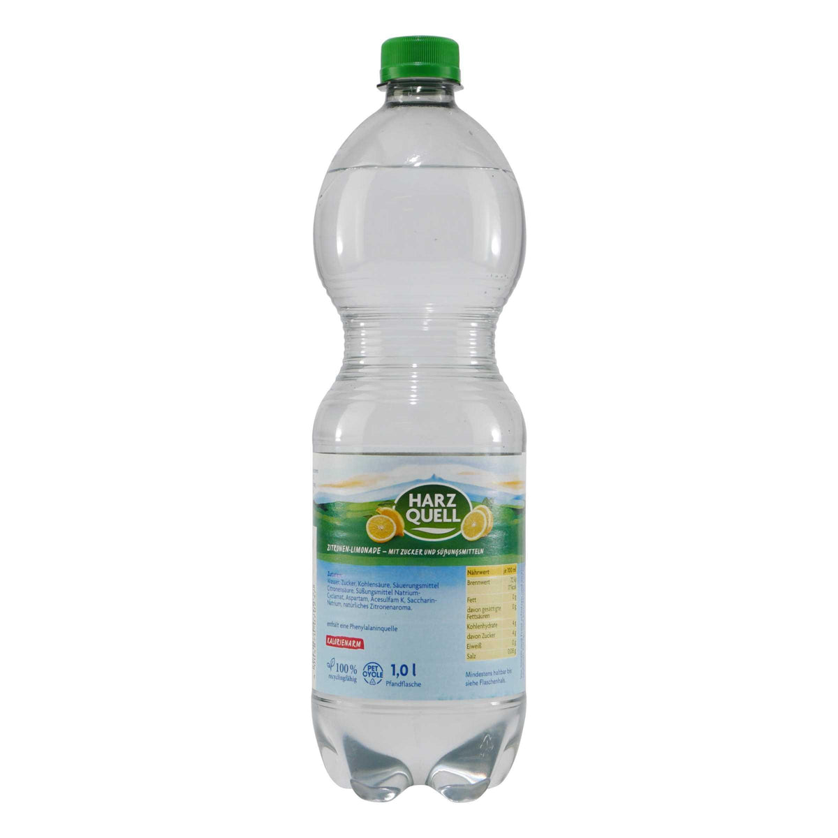 Harzquell Zitronen Limonade (12 x 1,0L) EINWEG