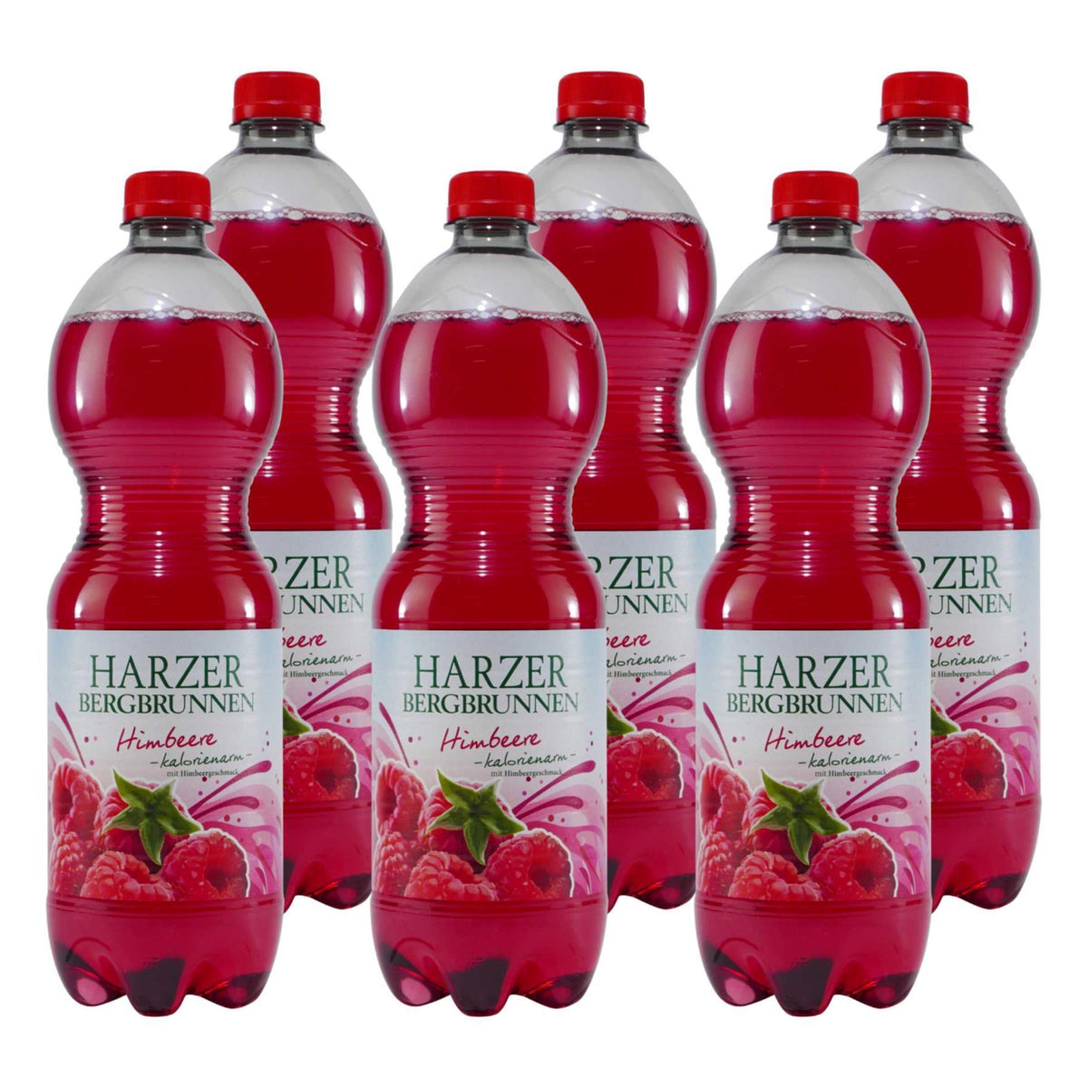 Harzer Bergbrunnen Himbeer-Brause (6 x 1,0L ) EINWEG
