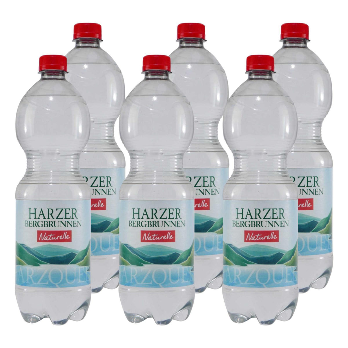 Harzer Bergbrunnen -Naturelle- (12 x 1,0L) EINWEG