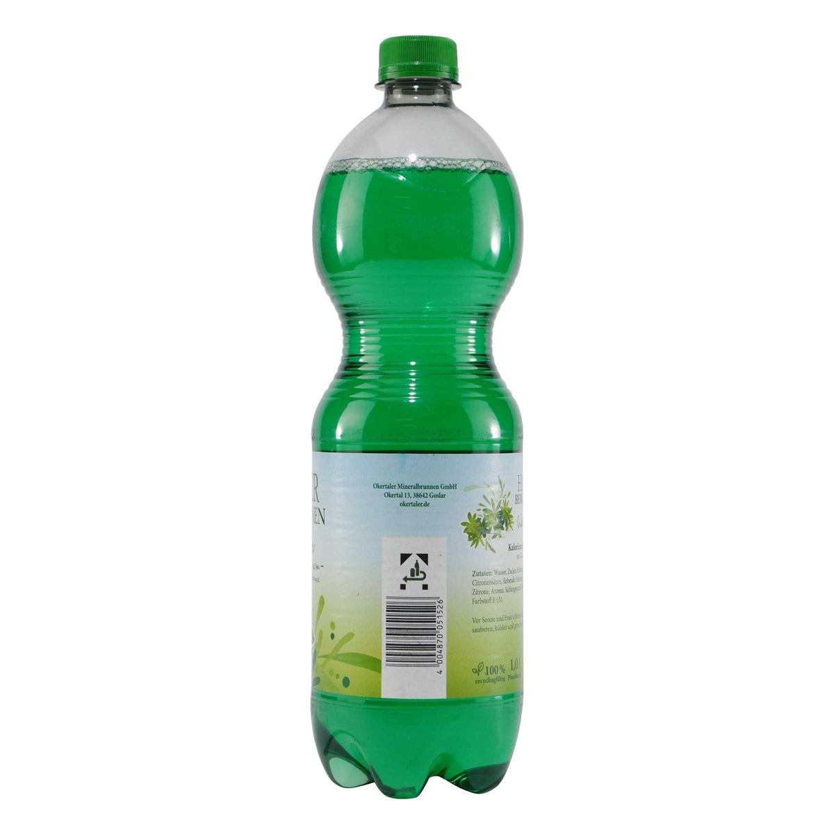 Harzer Bergbrunnen Waldmeister-Brause (6 x 1,0L) EINWEG