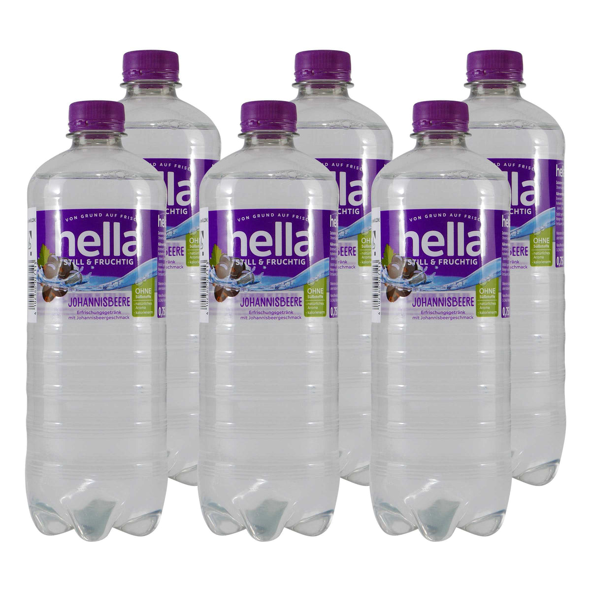 hella Johannisbeere Erfrischungsgetränk (6 x 0,75L) EINWEG