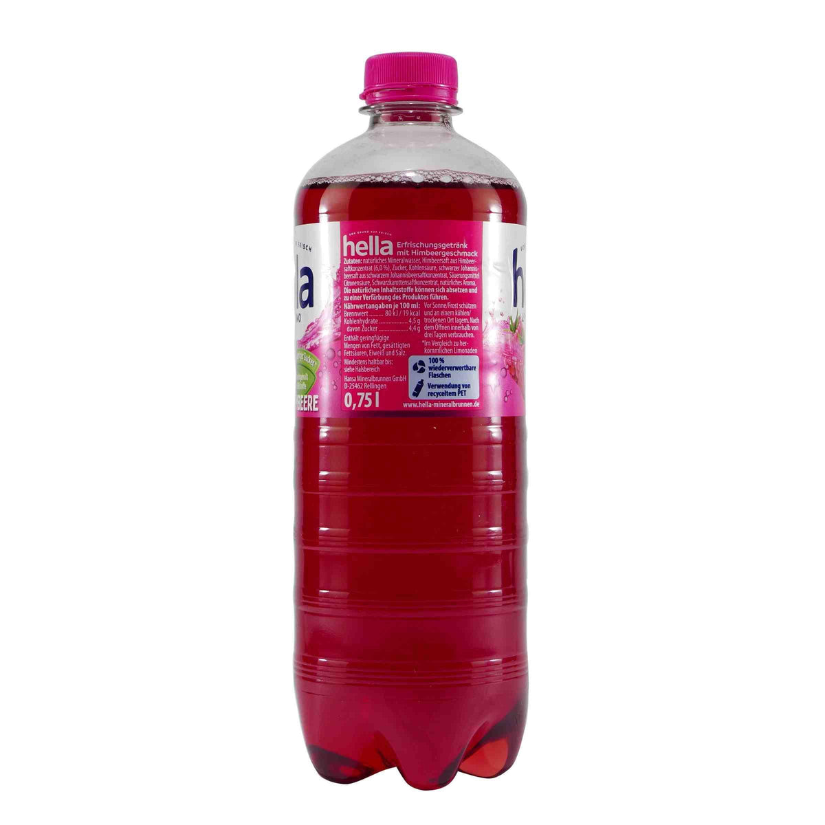 hella Leichte Limo Himbeere (6 x 0,75L) EINWEG