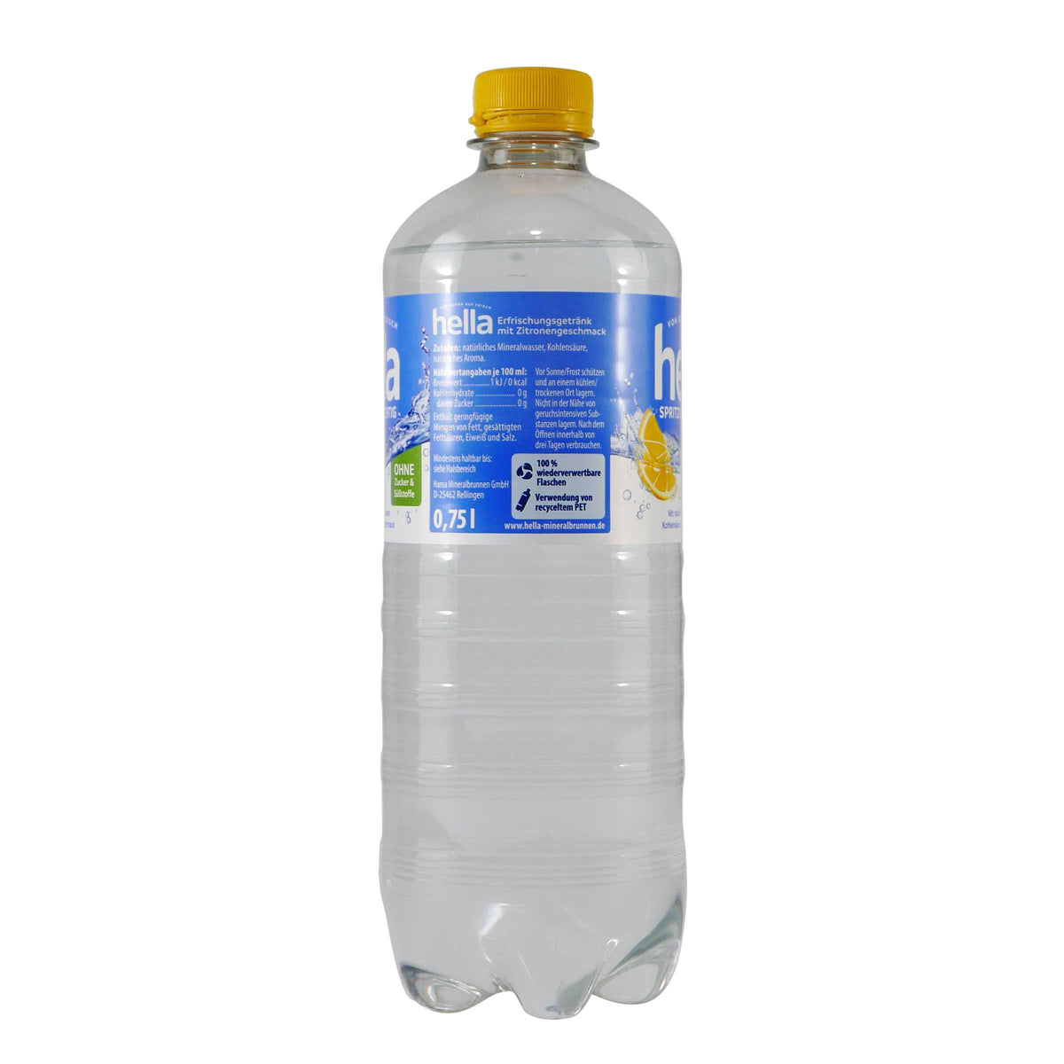 hella Lemon Erfrischungsgetränk (6 x 0,75L) EINWEG