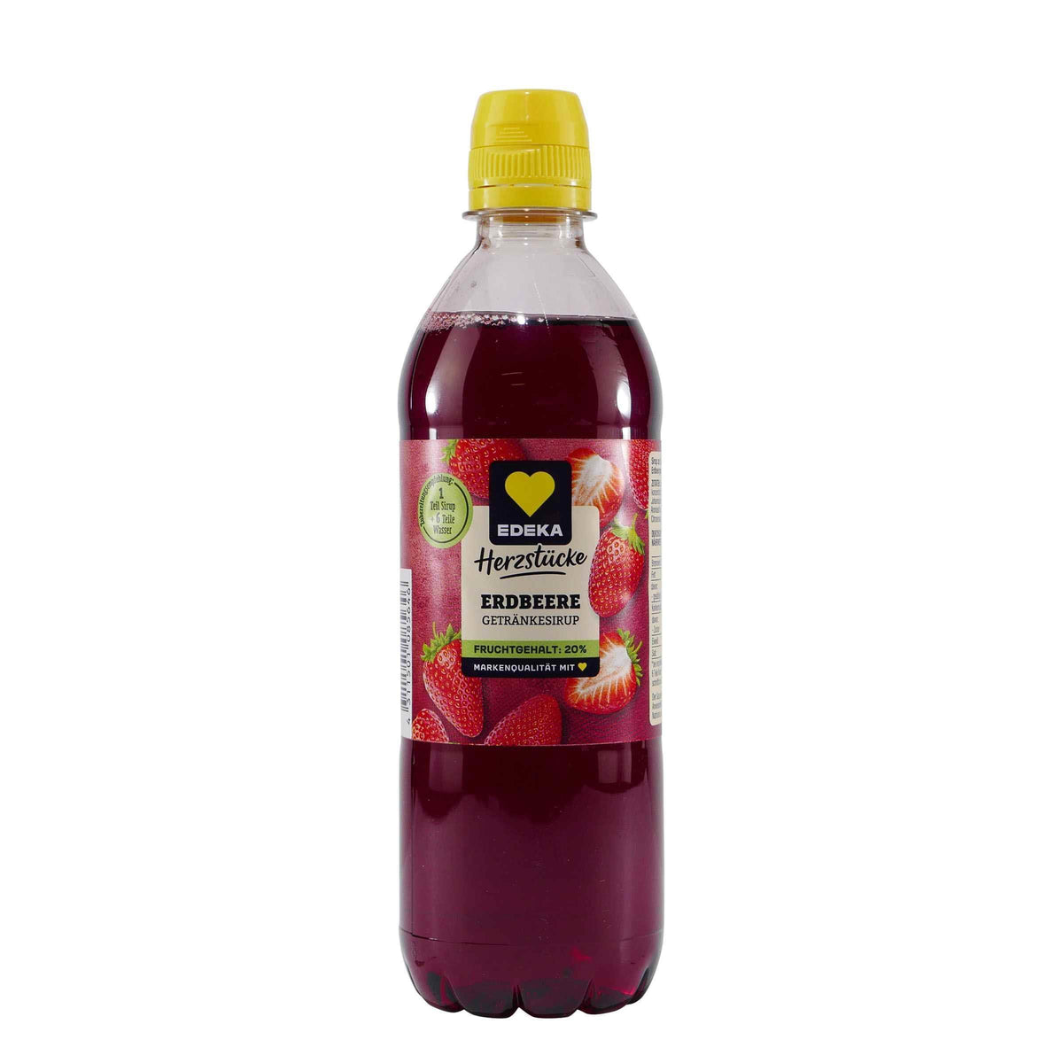 Herzstücke Erdbeere Getränkesirup (18 x 0,5L)
