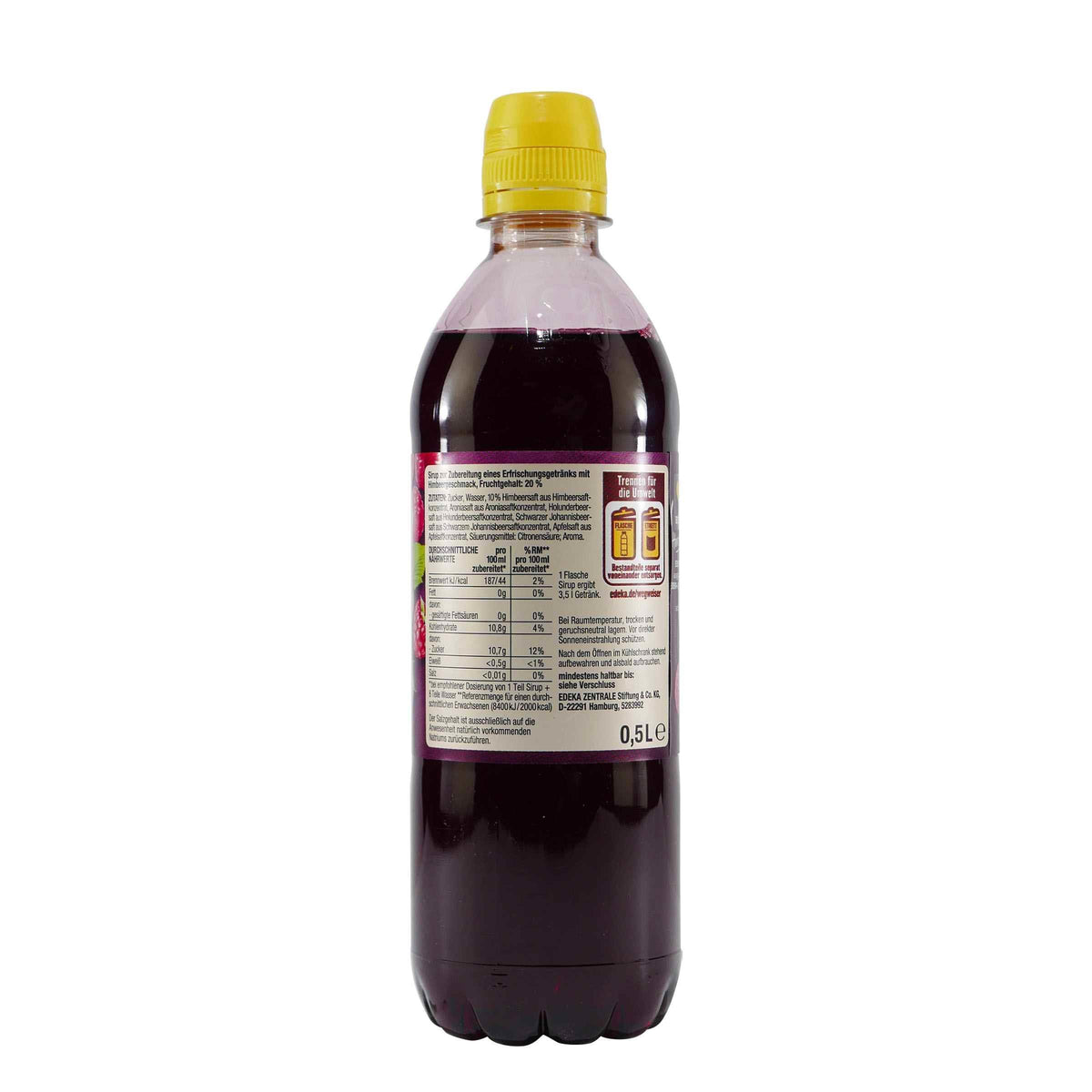 Herzstücke Himbeere Getränkesirup (18 x 0,5L)