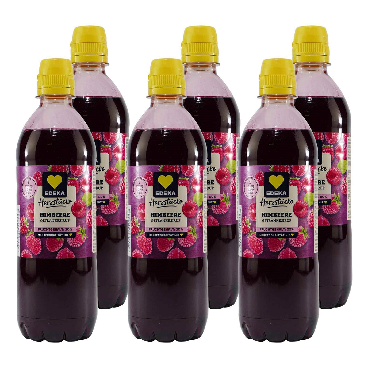 Herzstücke Himbeere Getränkesirup (18 x 0,5L)