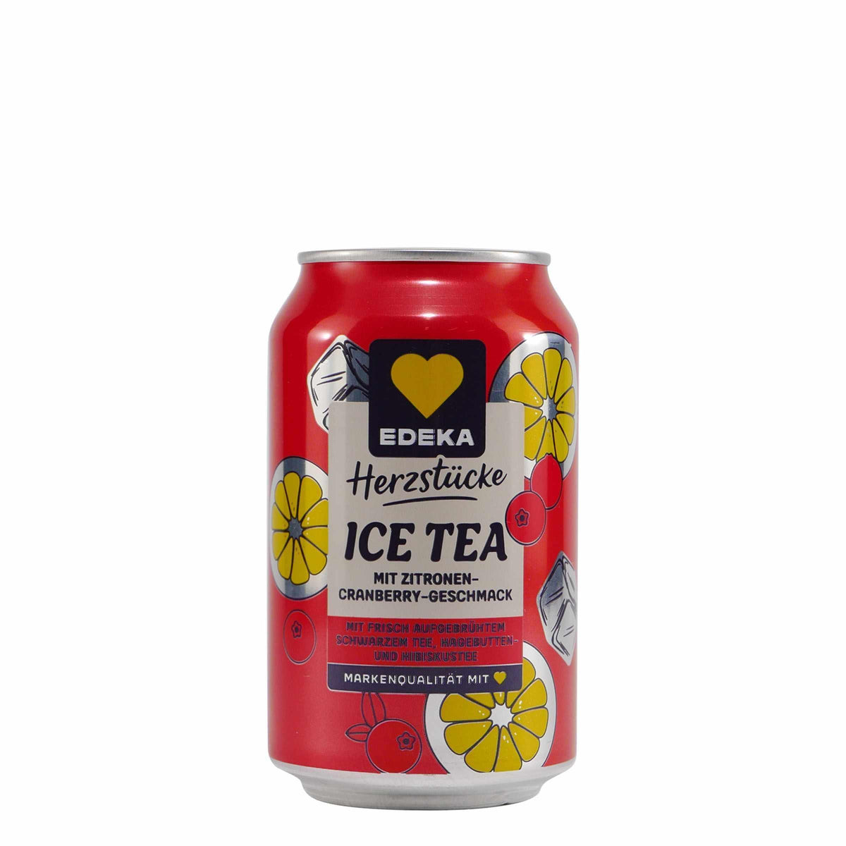 Herzstücke Ice Tea Zitrone-Cranbeery (24 x 0,33L) EINWEG