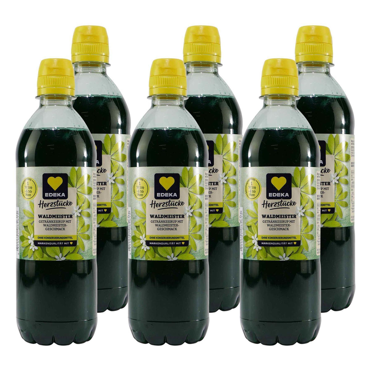 Herzstücke Waldmeister Getränkesirup (18 x 0,5L)