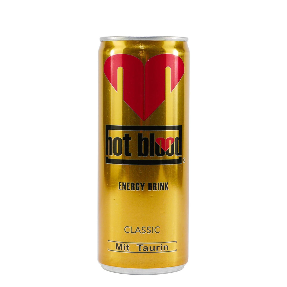 hot blood Energy Drink Classic (24 x 0,25L) EINWEG