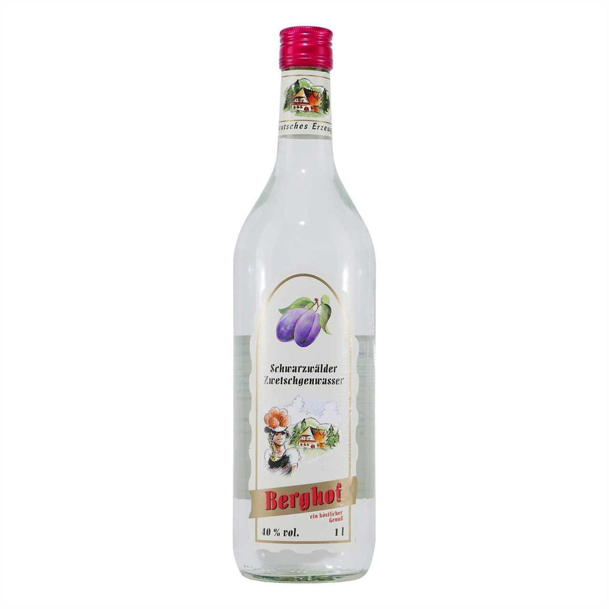 Berghof Zwetschgenwasser (6 x 1,0L)