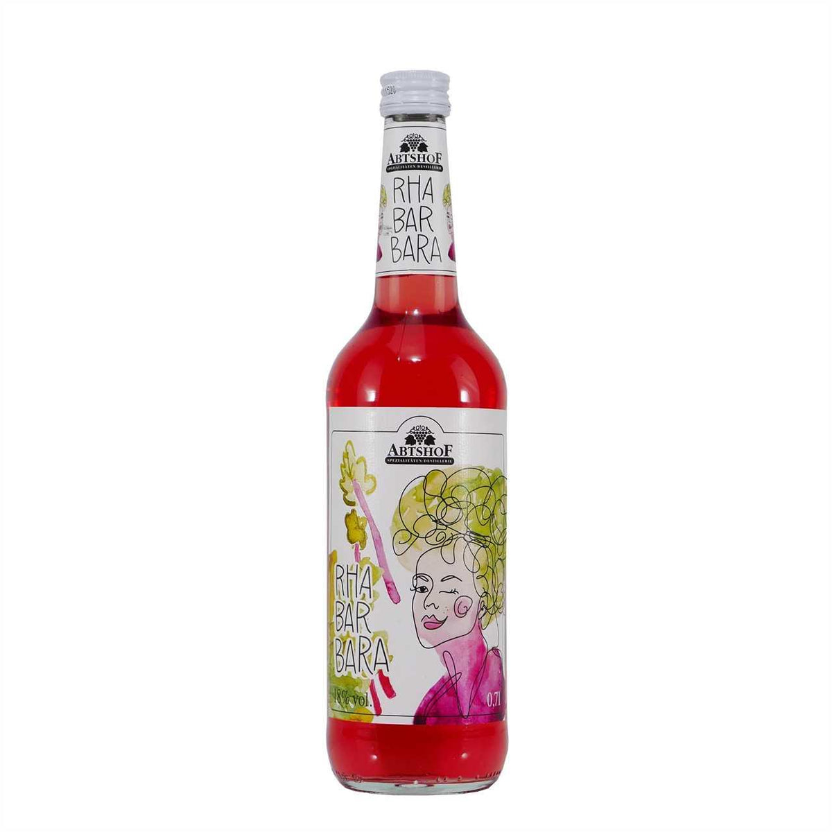 Abtshof Rha Ba Bara-Likör mit Geschenk-Holzkiste